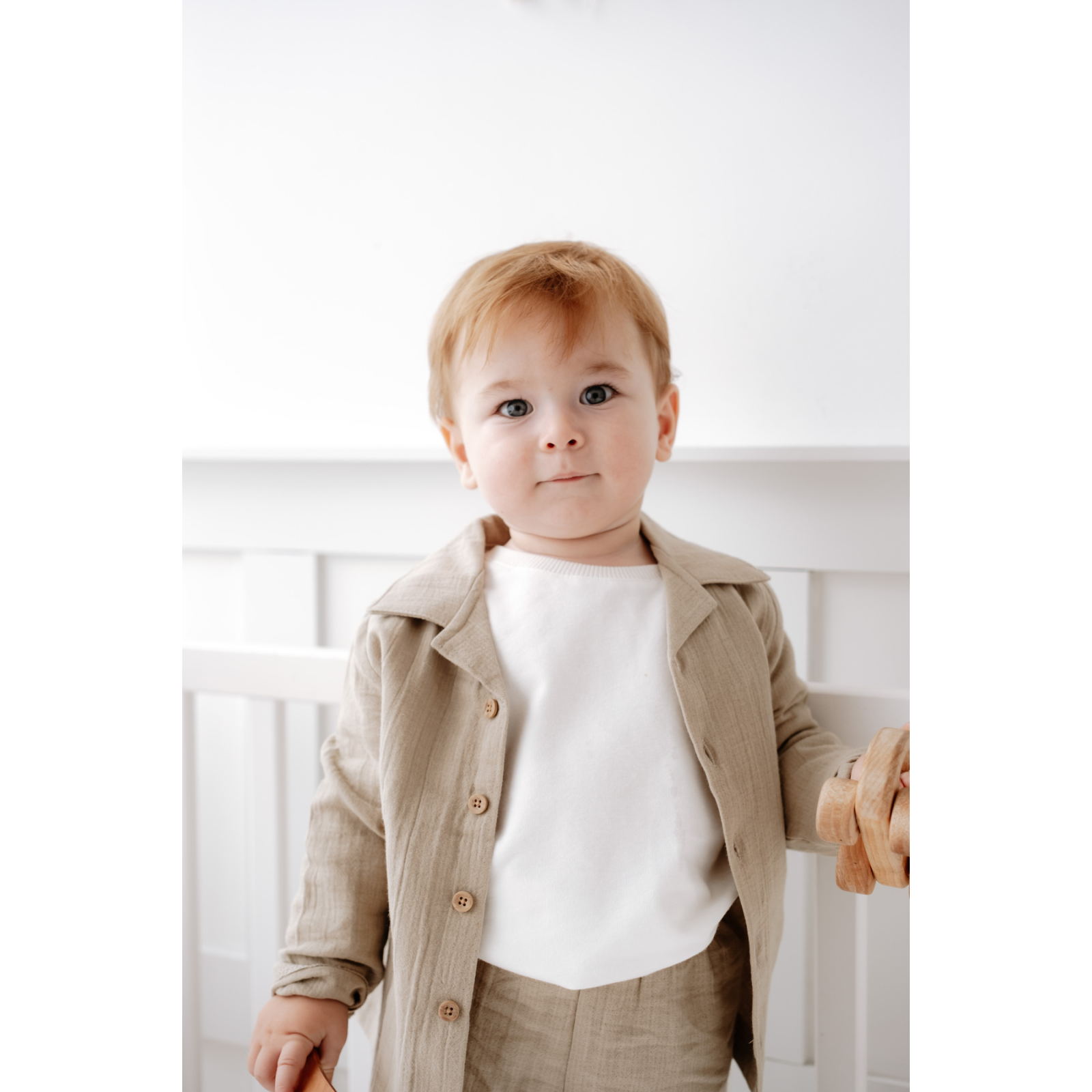 %100 Pamuk Müslin Bohem Gömlekli Takım