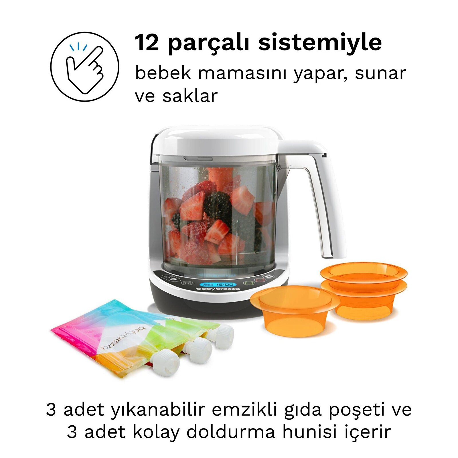 Food Maker Deluxe Buharlı Pişirici & Blender Food Maker Deluxe Buharlı Pişirici & Blender