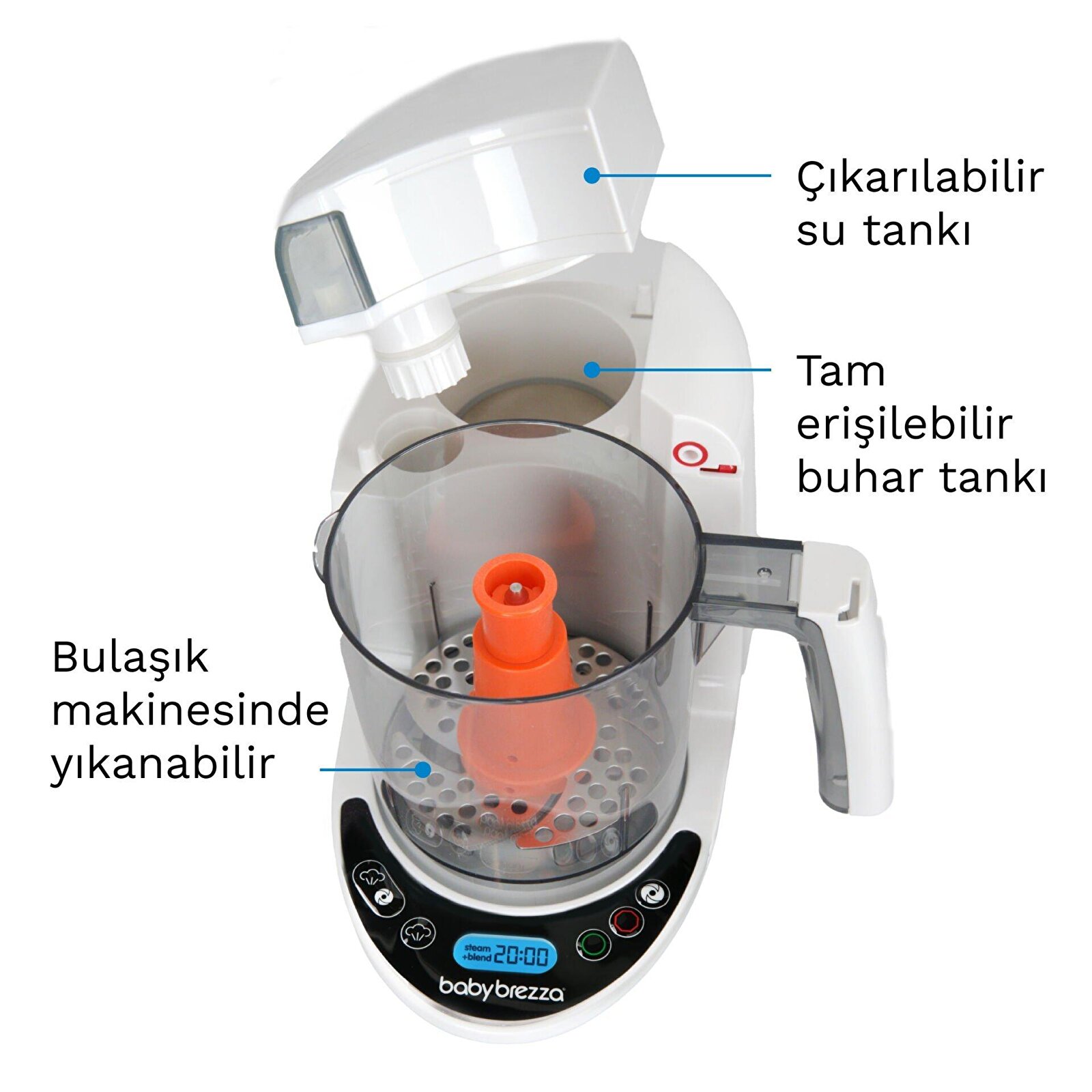 Food Maker Deluxe Buharlı Pişirici & Blender Food Maker Deluxe Buharlı Pişirici & Blender