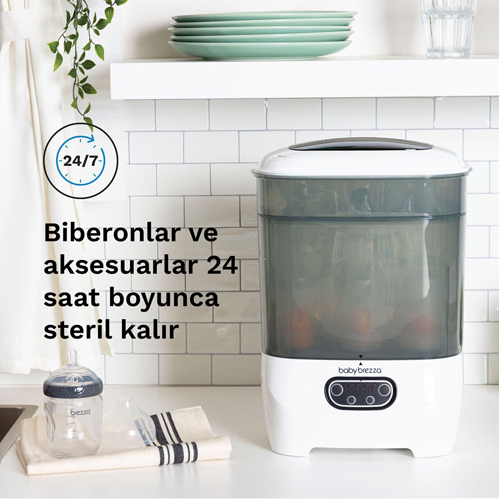 Sterilizer Dryer Advanced 3'ü 1 Arada Buharlı Biberon ve Aksesuar Sterilizasyon ve Kurutucu Sterilizer Dryer Advanced 3'ü 1 Arada Buharlı Biberon ve Aksesuar Sterilizasyon ve Kurutucu