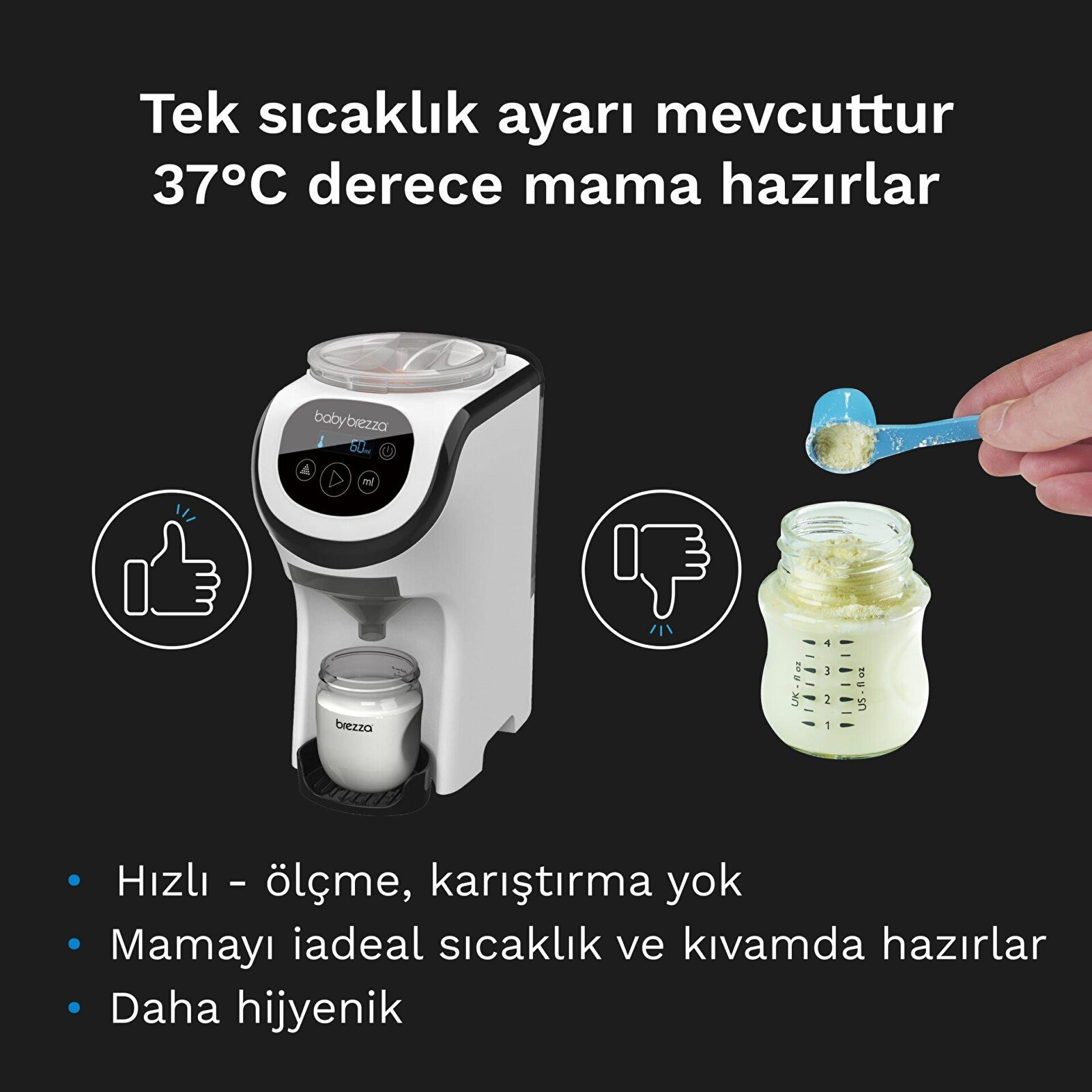 Formula Pro Mini Otomatik Mama Makinesi Formula Pro Mini Otomatik Mama Makinesi