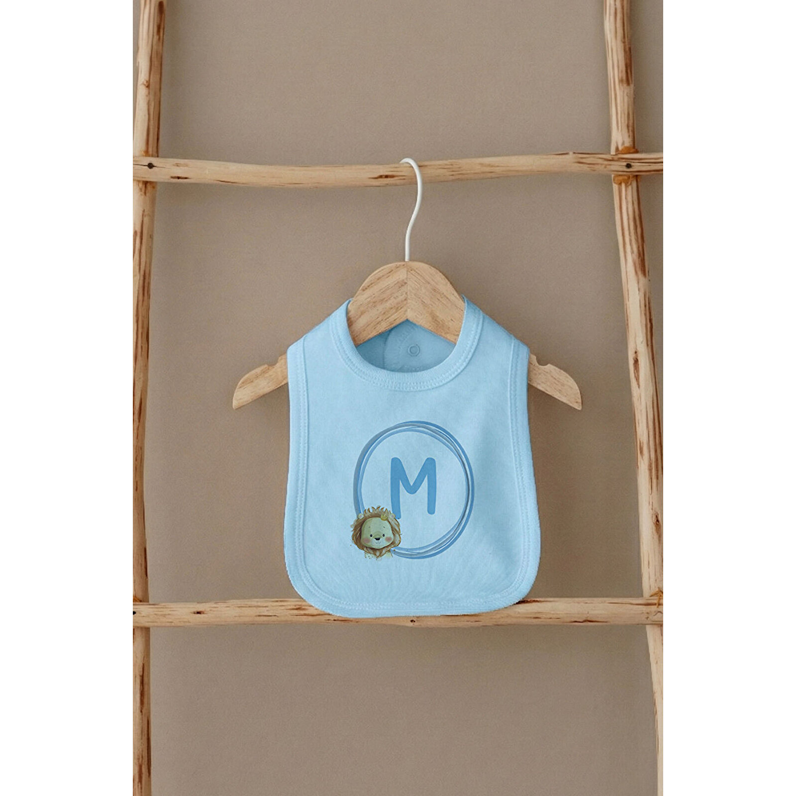 5'li Hastane Çıkışı - Sevimli Aslan Harf Serisi - M Harfi