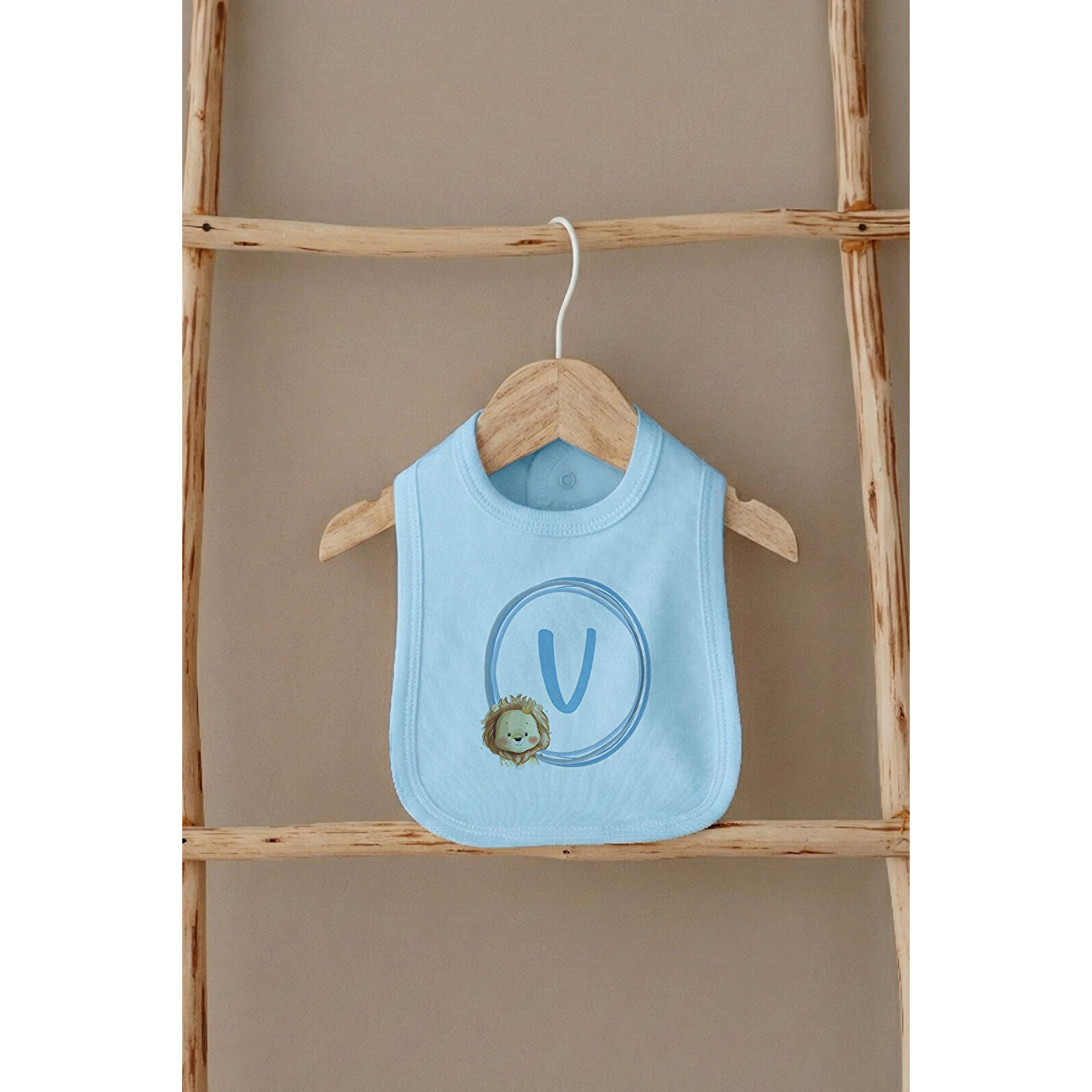 5'li Hastane Çıkışı - Sevimli Aslan Harf Serisi - V Harfi