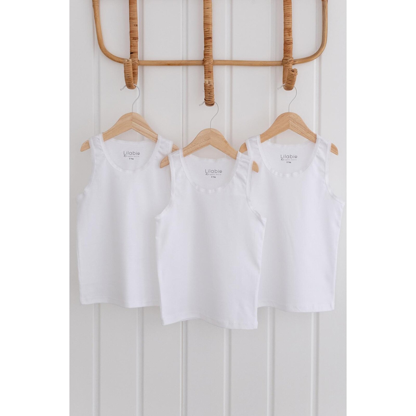 %100 Pamuk 3lü Kız Çocuk Beyaz Atlet %100 Pamuk 3lü Kız Çocuk Beyaz Atlet