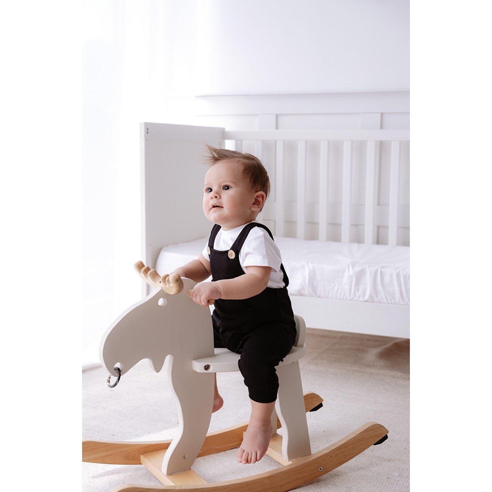 %100 Pamuk Salopet Siyah %100 Pamuk Salopet Siyah