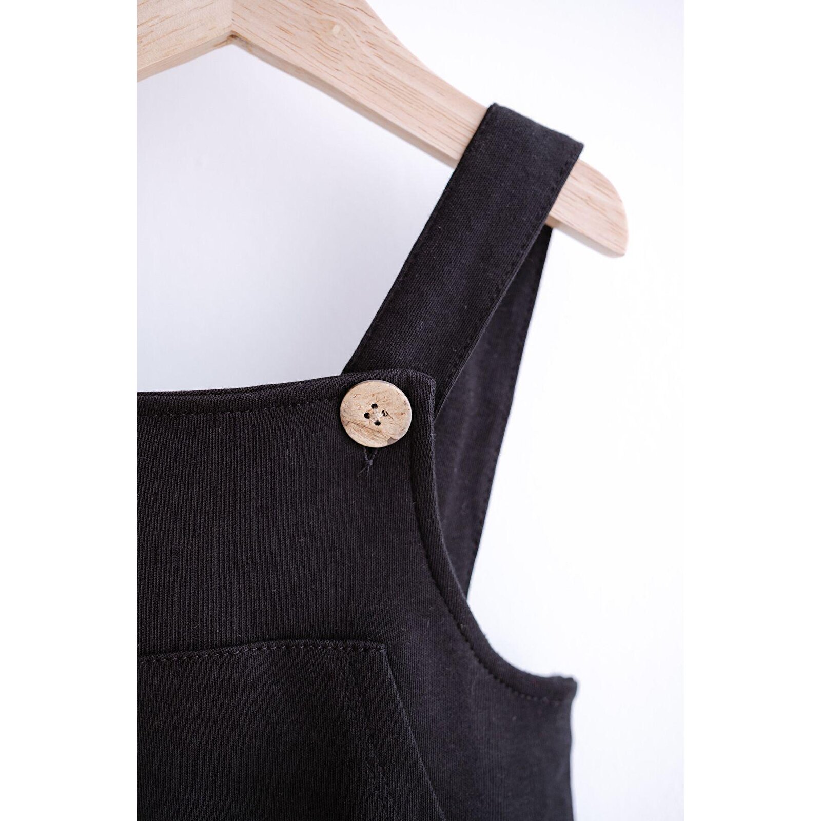 %100 Pamuk Salopet Siyah %100 Pamuk Salopet Siyah