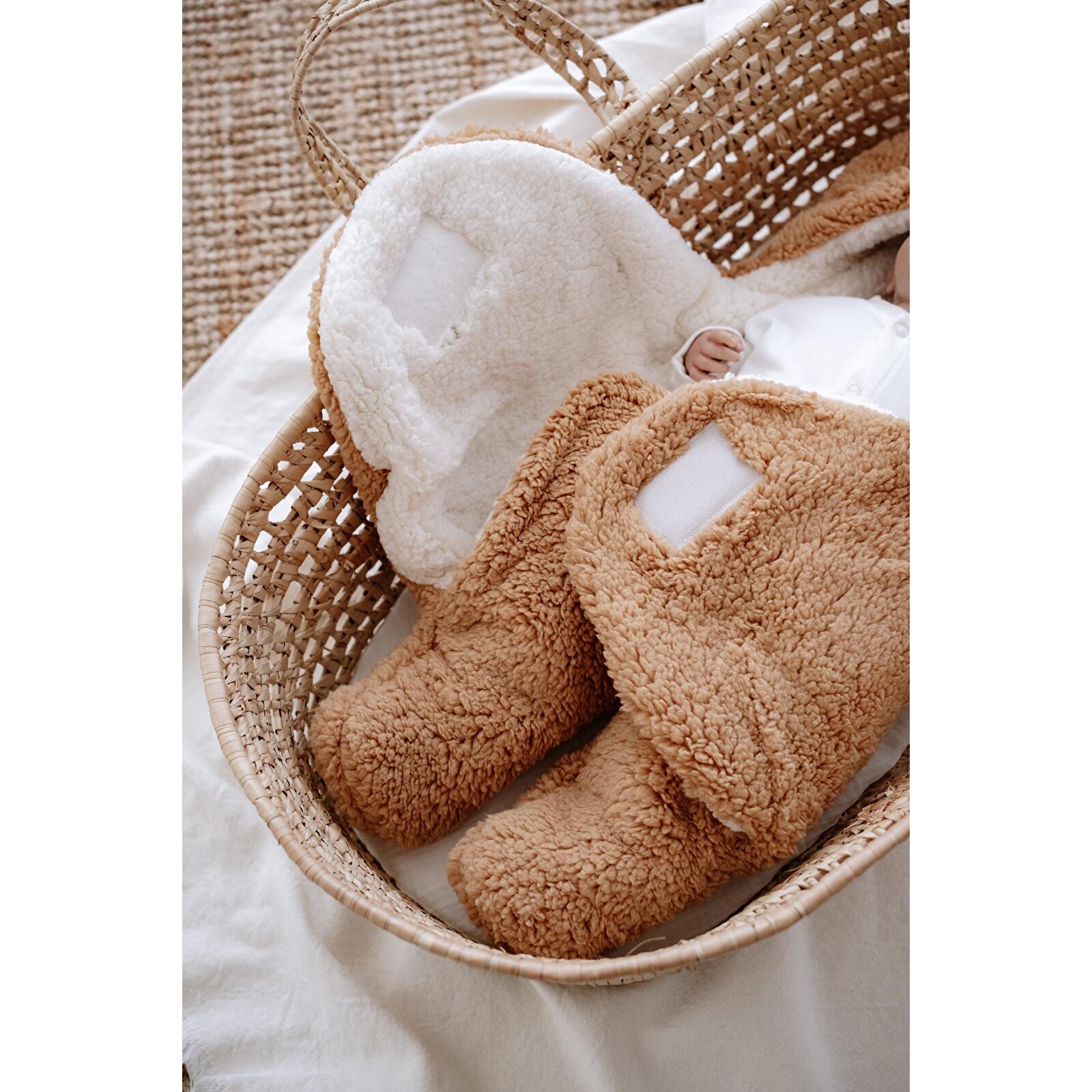 Welsoft Dış Kundak Battaniye Ayaklı 0-12 Ay