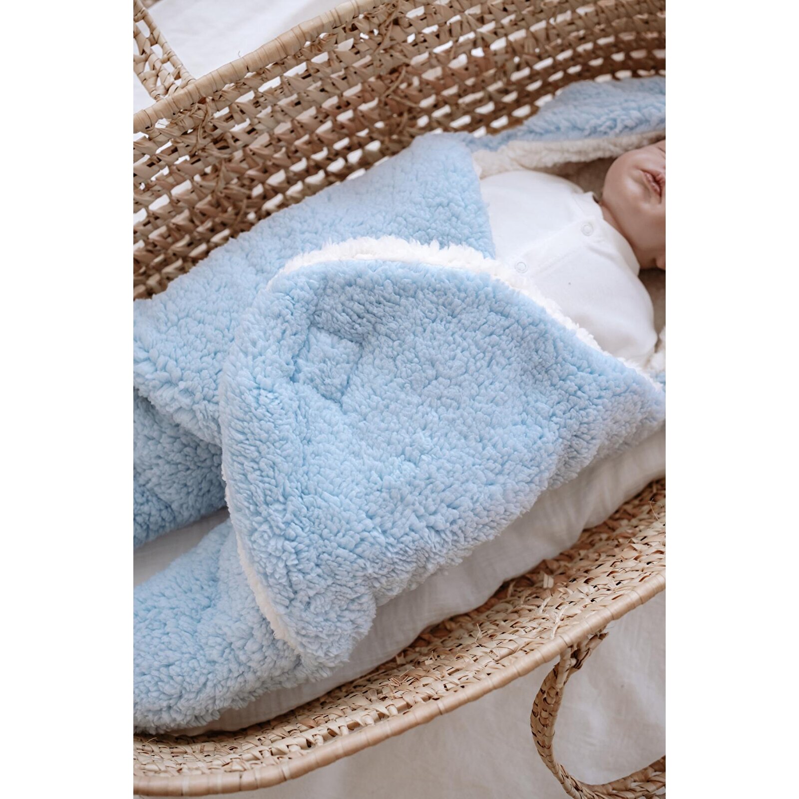 Welsoft Dış Kundak Battaniye Ayaklı 0-12 Ay