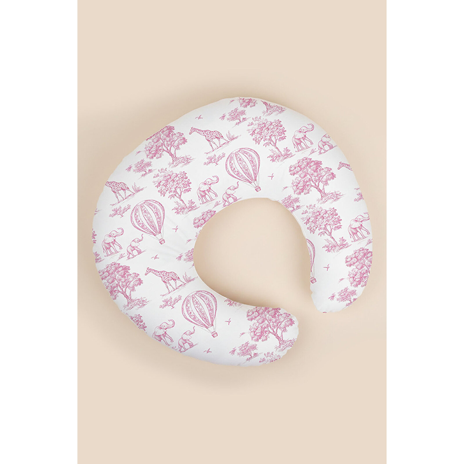 Emzirme Minderi - Pink Balloon Safari Emzirme Minderi - Pink Balloon Safari