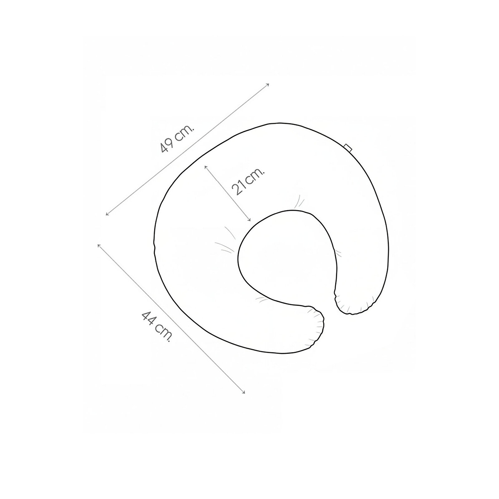 Emzirme Minderi - Pink Balloon Safari