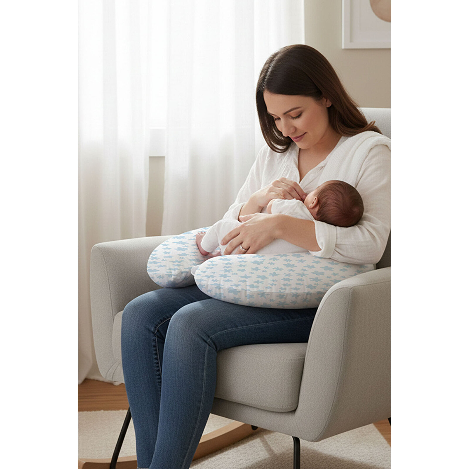 Emzirme Minderi - Blue Dream