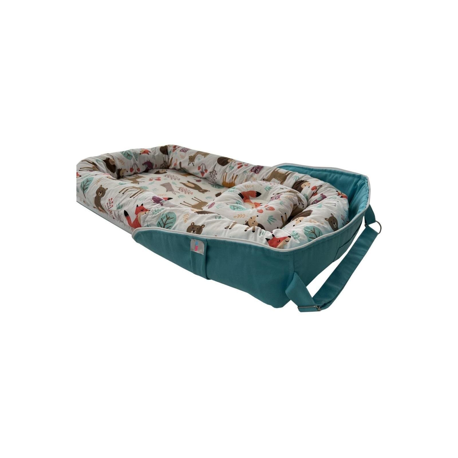 Nest Orman Desenli Çantalı Babynest Bebek Çantası Taşınabilir Anne Yanı Yatağı Nest Orman Desenli Çantalı Babynest Bebek Çantası Taşınabilir Anne Yanı Yatağı