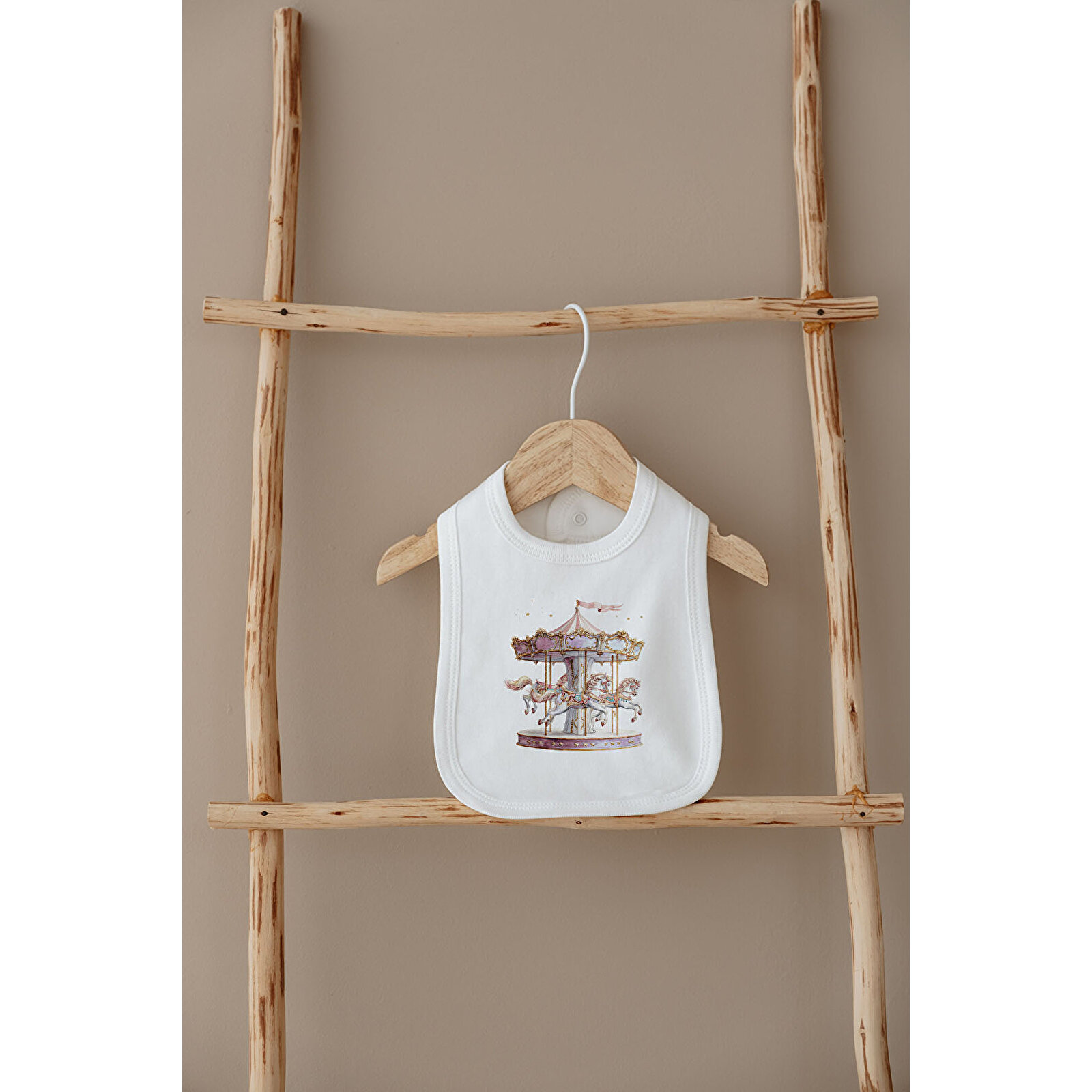 Organik 5'li Hastane Çıkışı - Pembe Retro Atlıkarınca