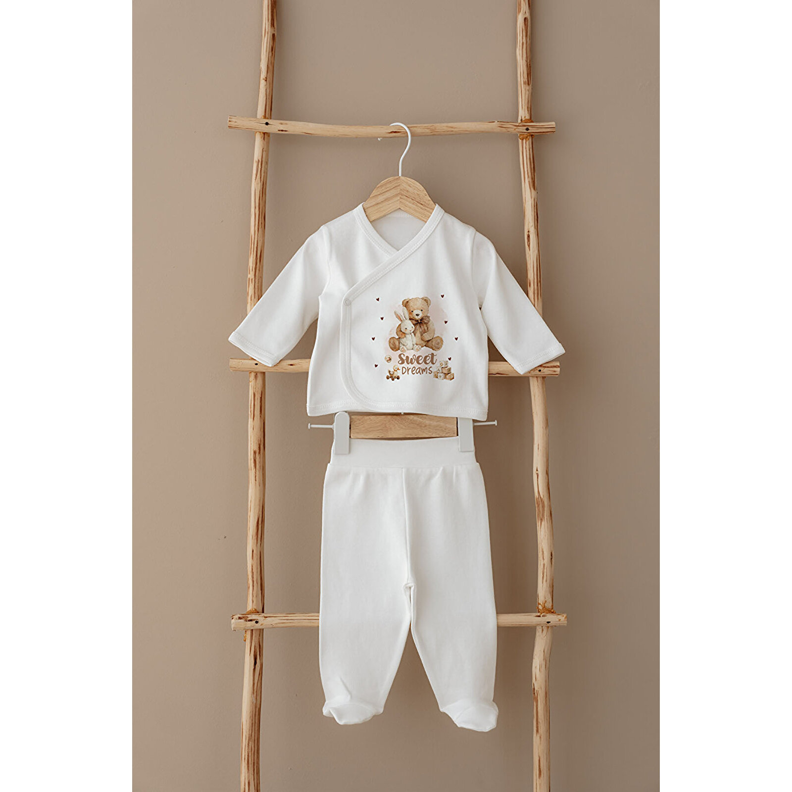 Organik 5'li Hastane Çıkışı - Sevimli Ayıcık ve Tavşan