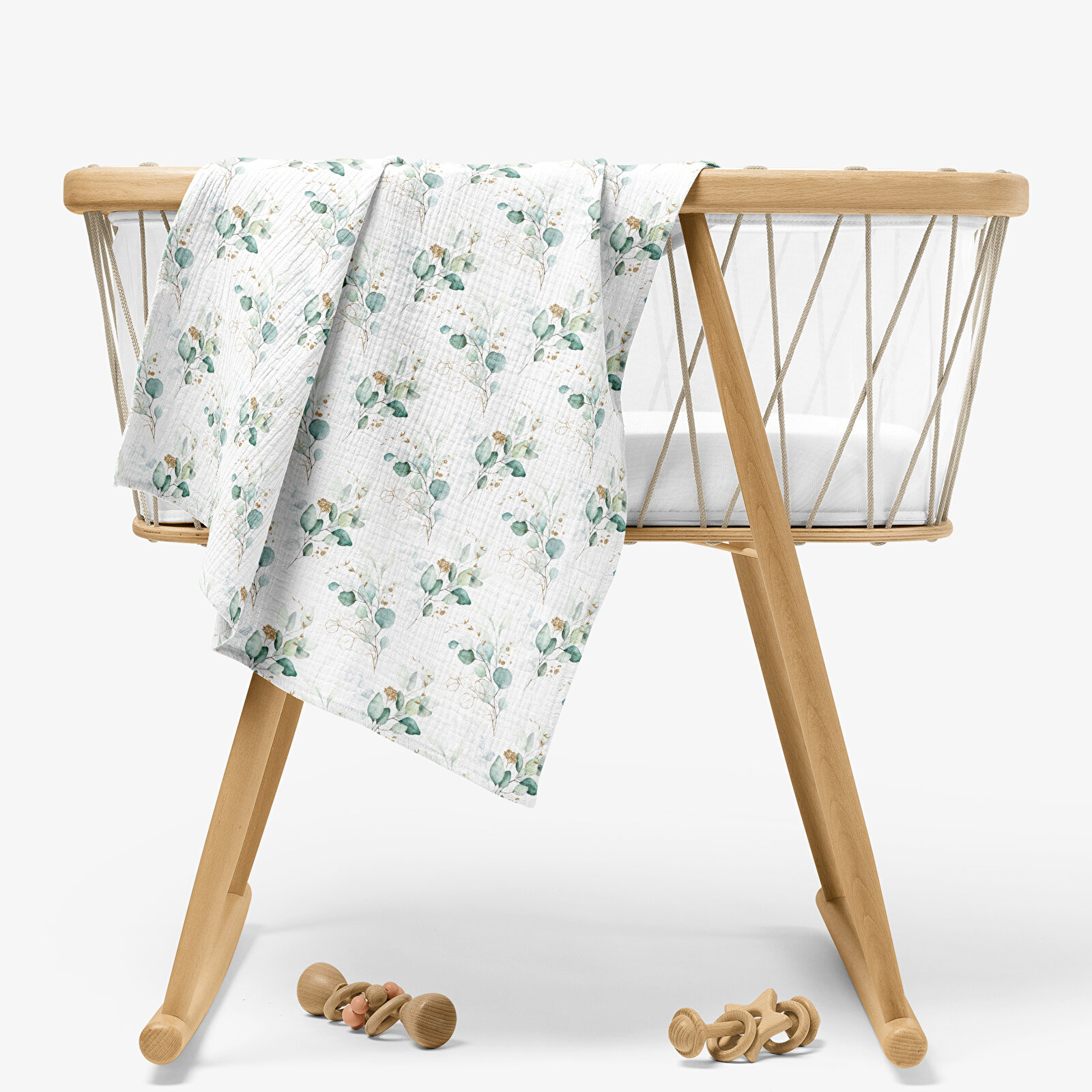 4 Katlı Müslin Örtü - Yaprak Desenli Bebek Müslin Battaniyesi - Dört Katlı Müslin 100x110 Cm 4 Katlı Müslin Örtü - Yaprak Desenli Bebek Müslin Battaniyesi - Dört Katlı Müslin 100x110 Cm