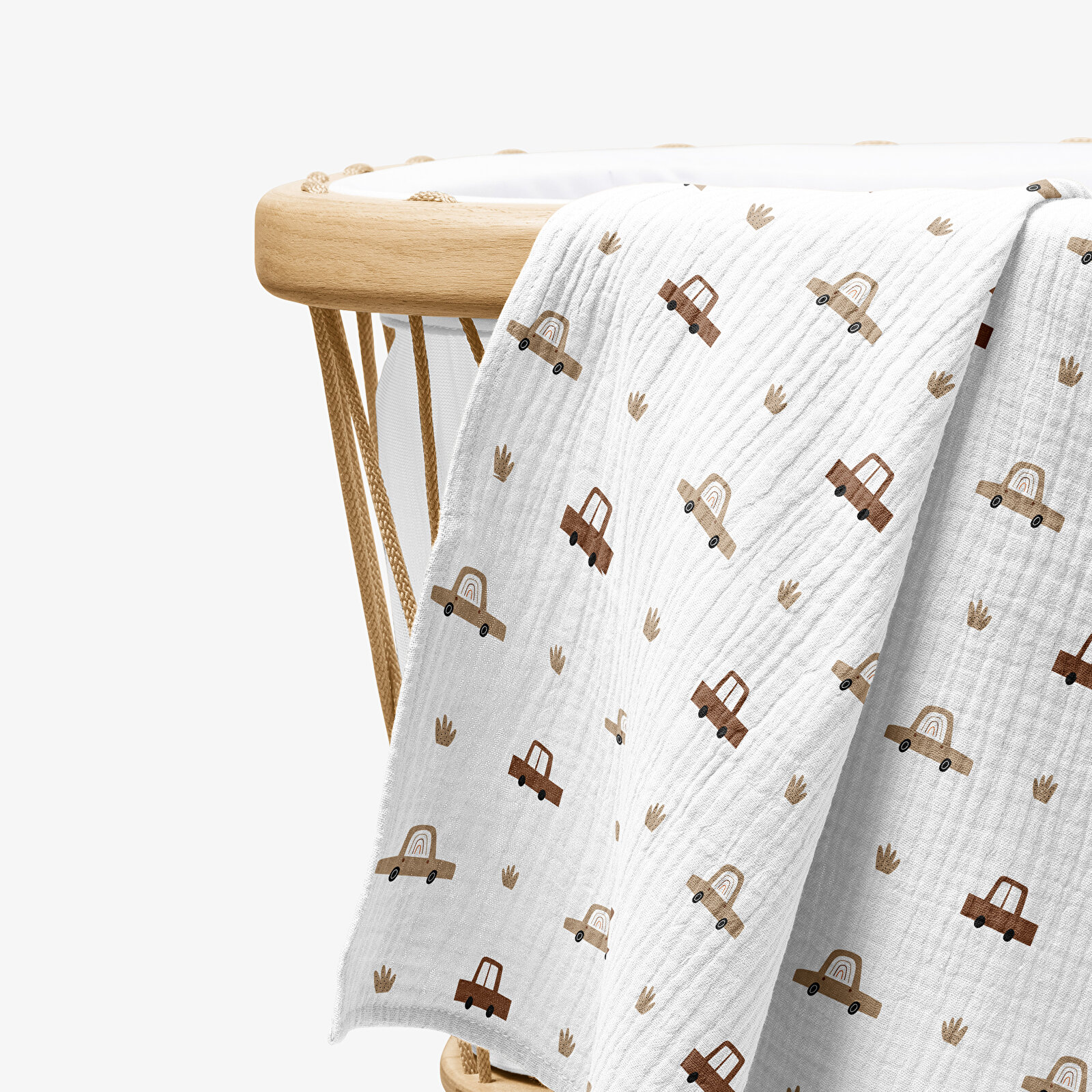 4 Katlı Müslin Örtü - Araba Desenli Bebek Battaniyesi - Dört Katlı Müslin 100x110 Cm 4 Katlı Müslin Örtü - Araba Desenli Bebek Battaniyesi - Dört Katlı Müslin 100x110 Cm