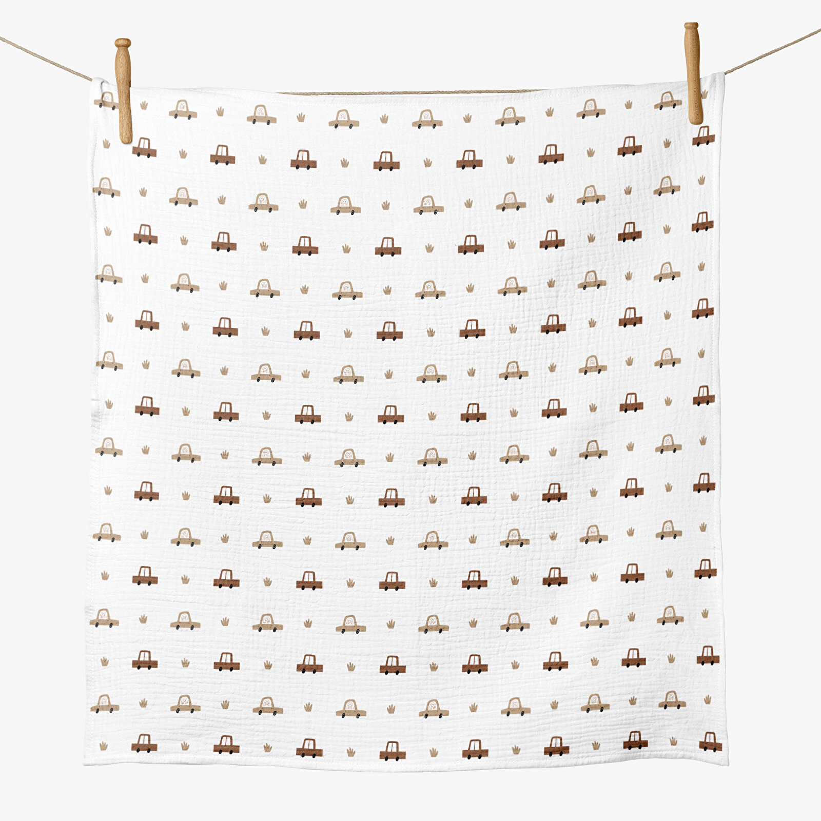 4 Katlı Müslin Örtü - Araba Desenli Bebek Battaniyesi - Dört Katlı Müslin 100x110 Cm 4 Katlı Müslin Örtü - Araba Desenli Bebek Battaniyesi - Dört Katlı Müslin 100x110 Cm