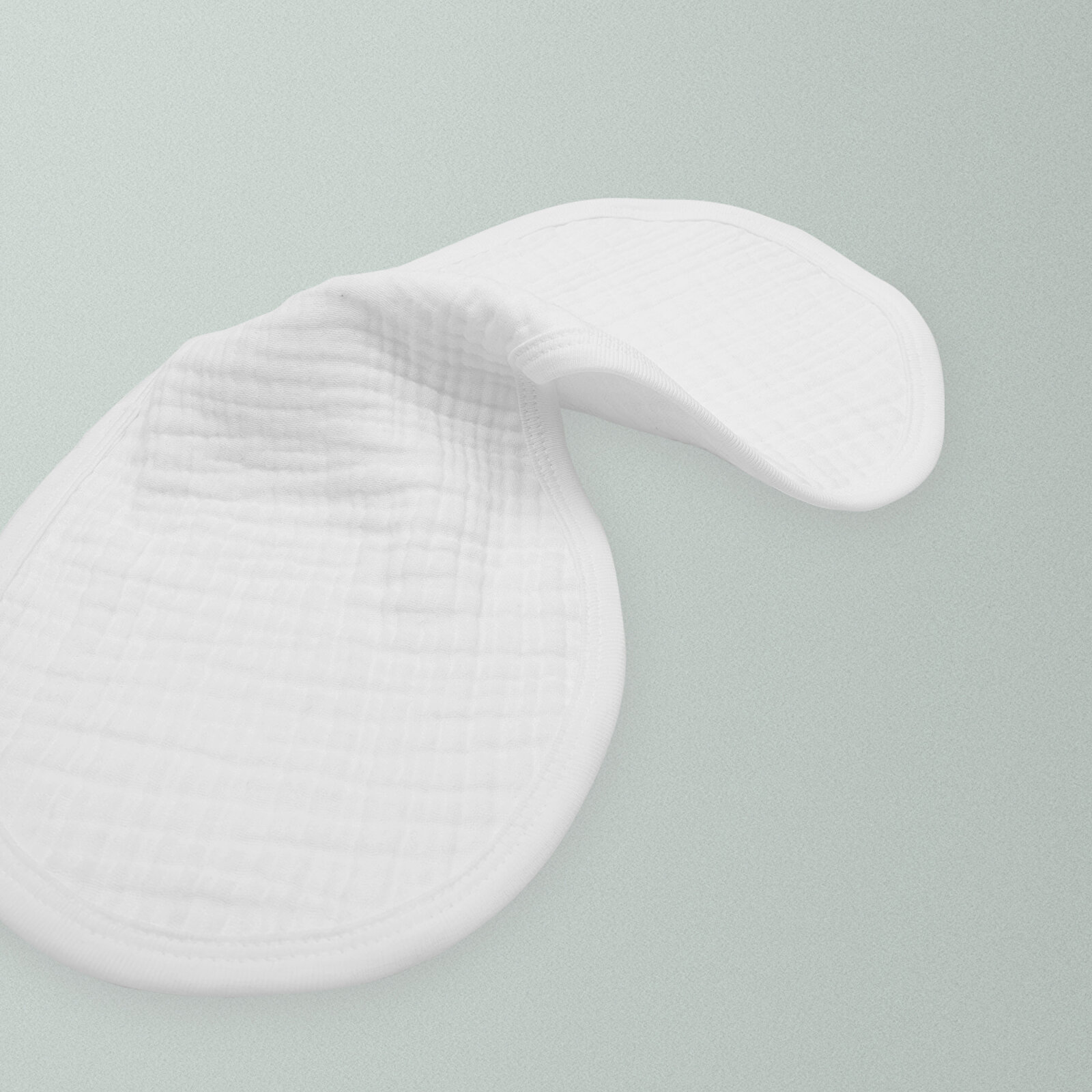 8 Katlı Müslin Bebek Omuz Mendili - %100 Pamuk - 2'li Paket - Omuz Örtüsü -Ekru Renk