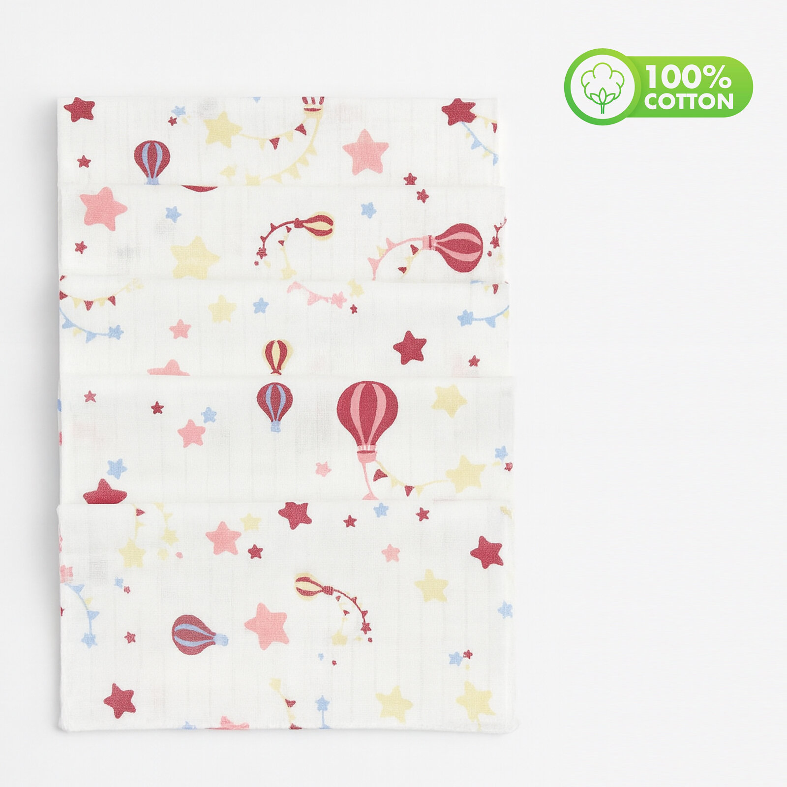 5'li Pembe Balon %100 Pamuk Müslin Sırt – Ağız Silme Bezi | Yumuşacık & Hızlı Emici 5'li Pembe Balon %100 Pamuk Müslin Sırt – Ağız Silme Bezi | Yumuşacık & Hızlı Emici