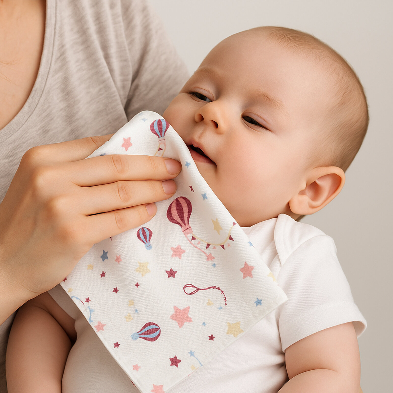 5'li Pembe Balon %100 Pamuk Müslin Sırt – Ağız Silme Bezi | Yumuşacık & Hızlı Emici 5'li Pembe Balon %100 Pamuk Müslin Sırt – Ağız Silme Bezi | Yumuşacık & Hızlı Emici