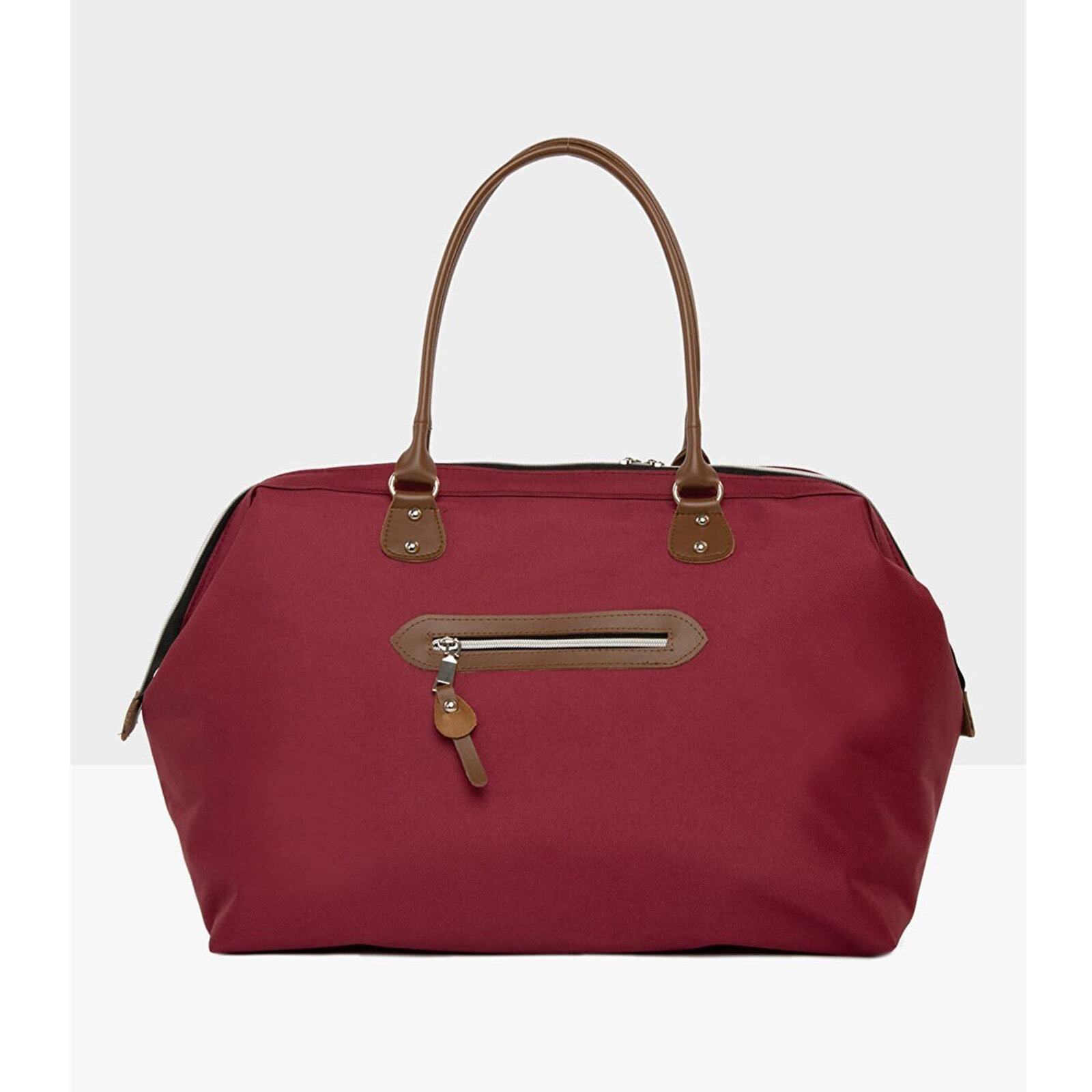 Bordo Baby Bag Baskılı Maxi Bebek Bakım Çantası