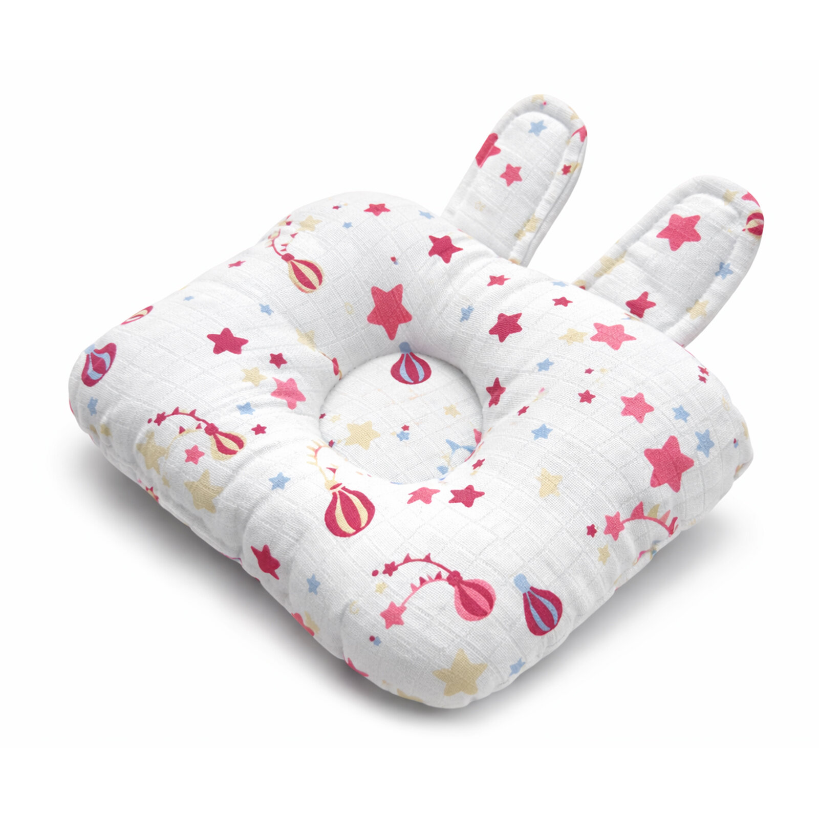 Balon Desenli Düzleşme Önleyici Bebek Kafa Yastığı – 20x25 cm