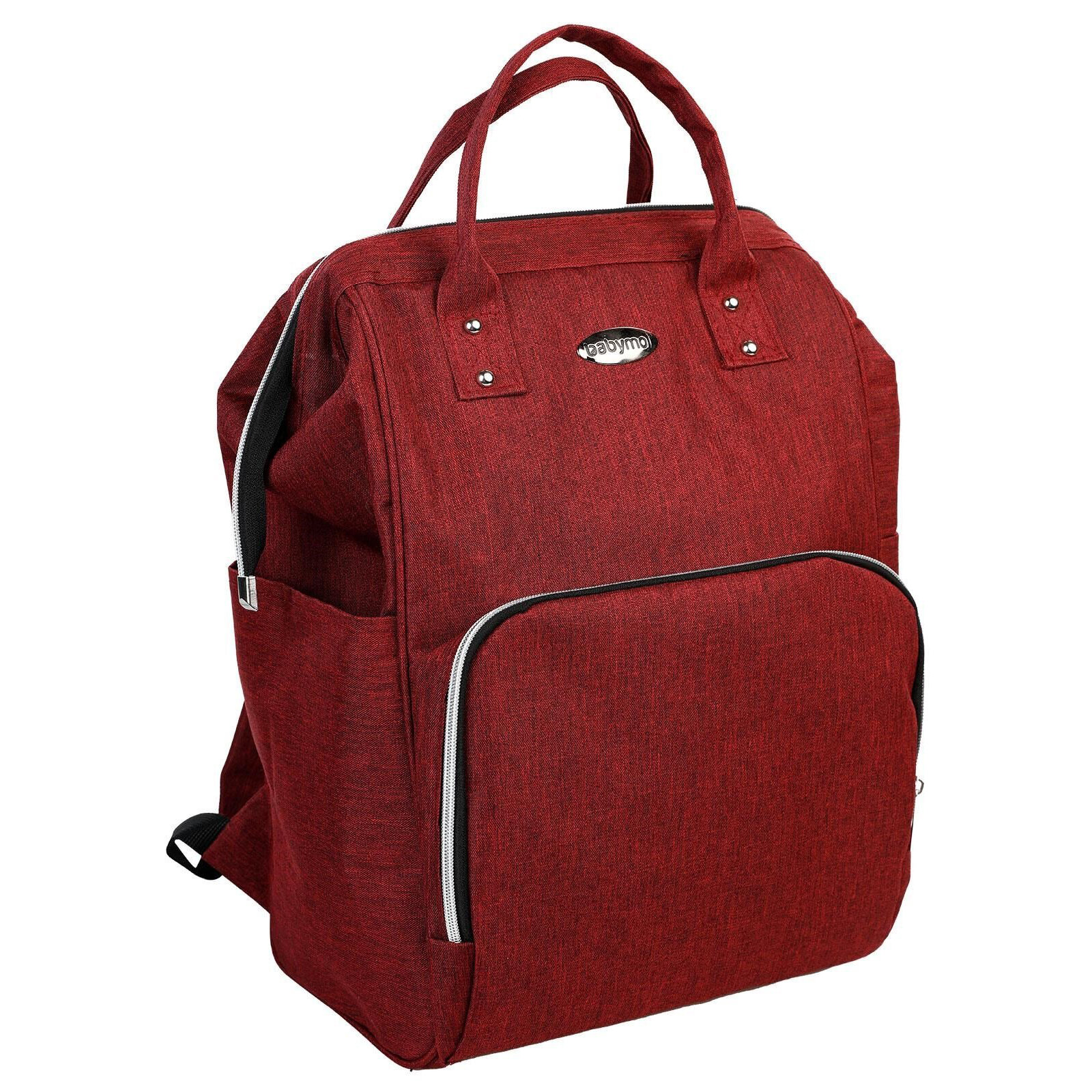 Linen Anne Bebek Bakım Sırt Çantası Bordo