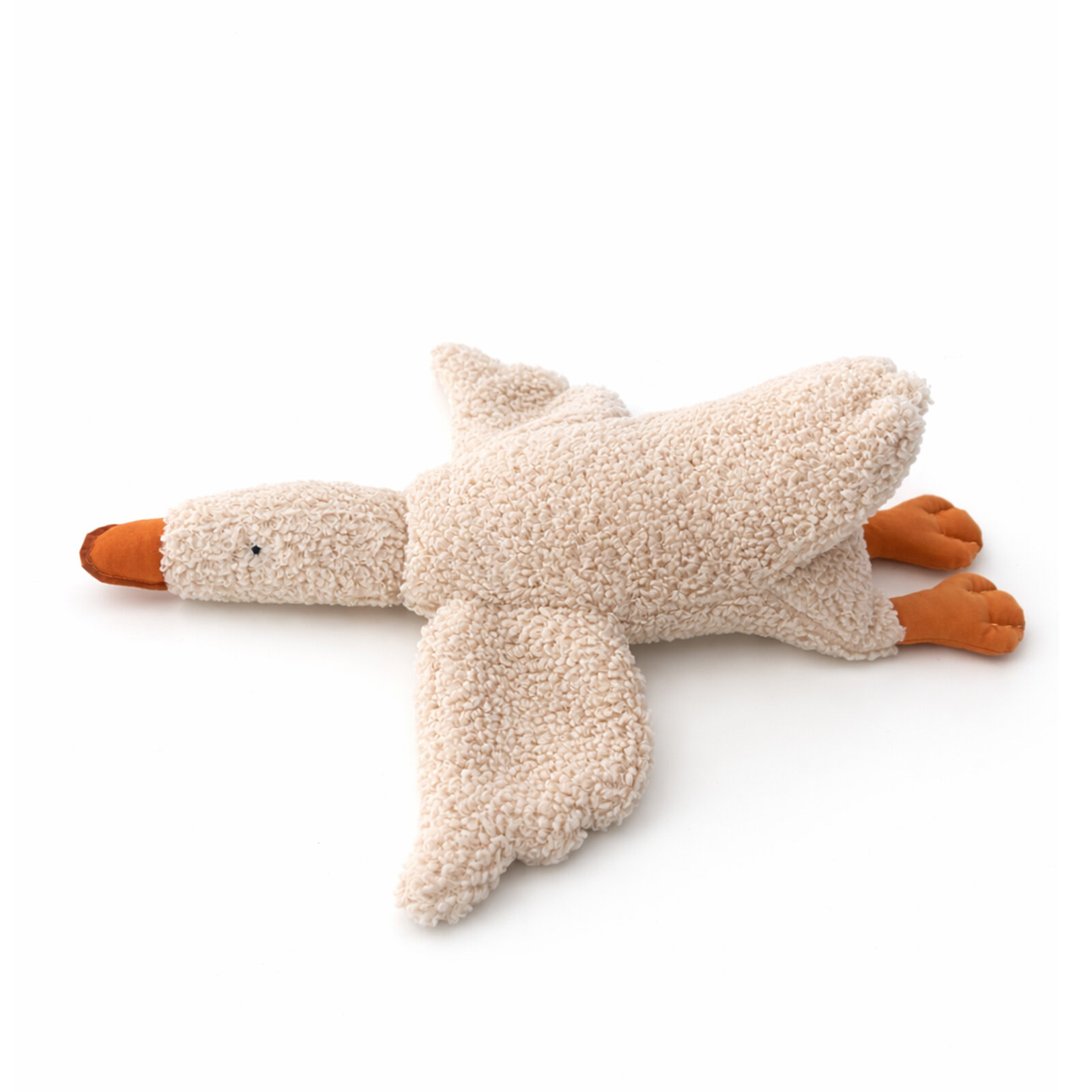 Peluş Kaz Oyuncağı – 55 cm Uzunluk | 43 cm Kanat Genişliği | Yumuşak Dokulu Bebek Oyuncağı