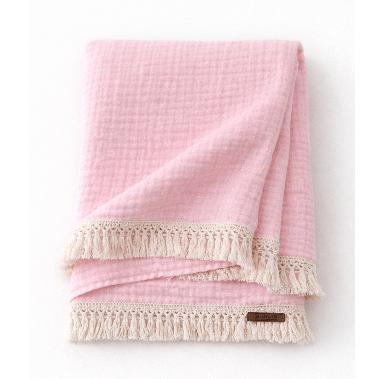 4 Katlı Müslin Bebek Battaniyesi 110x110 cm – Nefes Alan %100 Pamuk