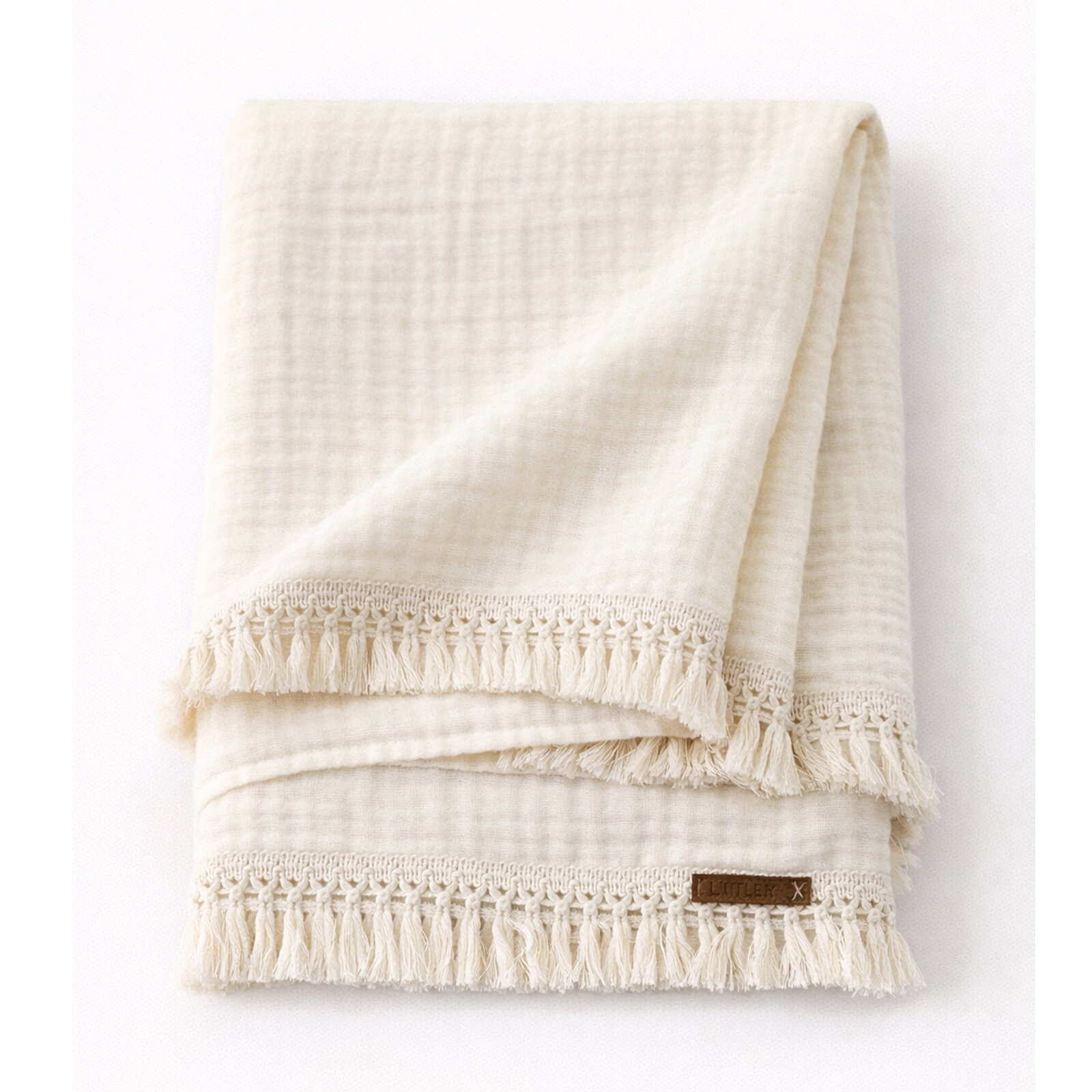 4 Katlı Müslin Bebek Battaniyesi 110x110 cm – Nefes Alan %100 Pamuk