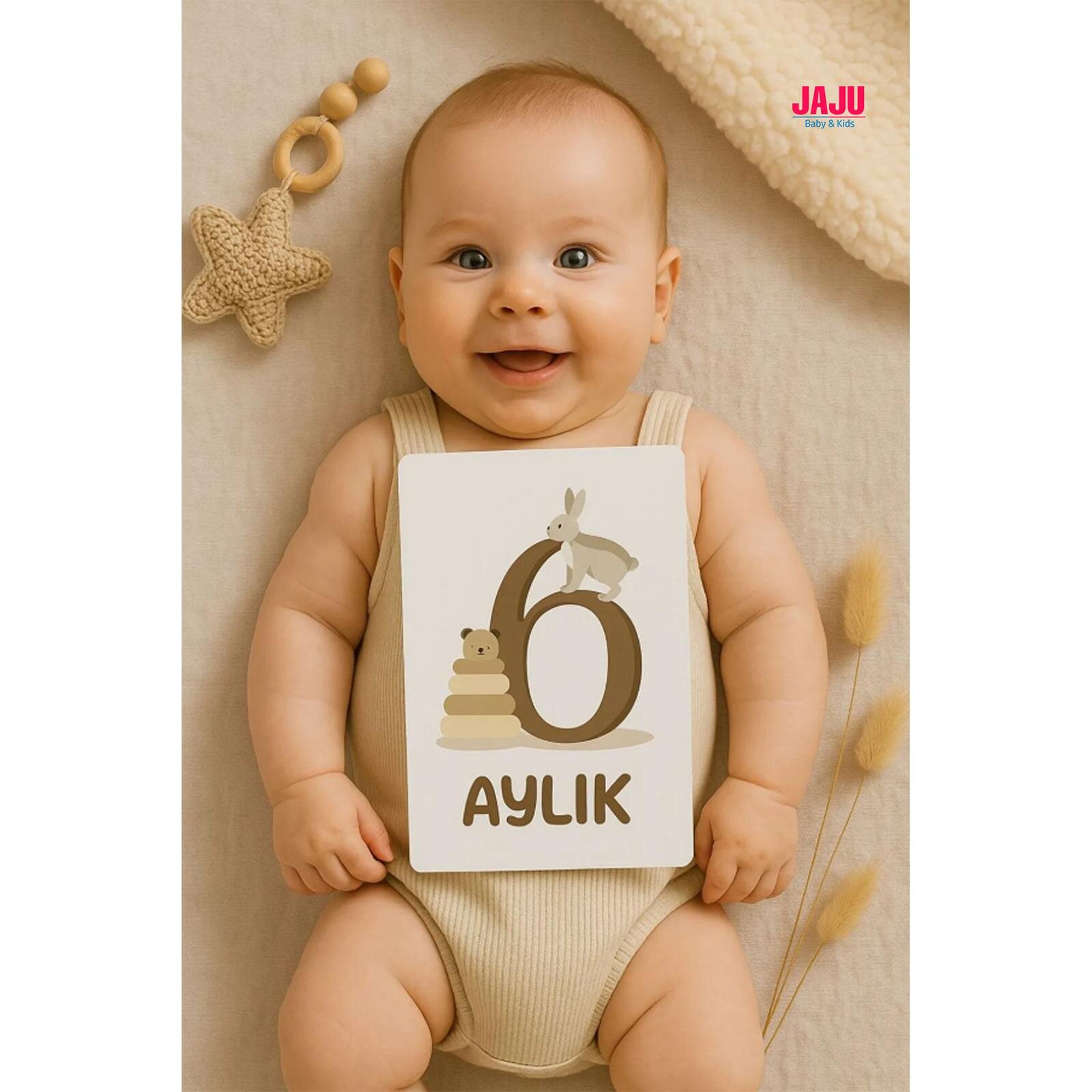 Yeni Doğan Bebek Ay Kartları | 1-12 Ay Doğum & Kırkı Çıktı | Fotoğraf Çekim Unisex Anı Kartları Seti Yeni Doğan Bebek Ay Kartları | 1-12 Ay Doğum & Kırkı Çıktı | Fotoğraf Çekim Unisex Anı Kartları Seti