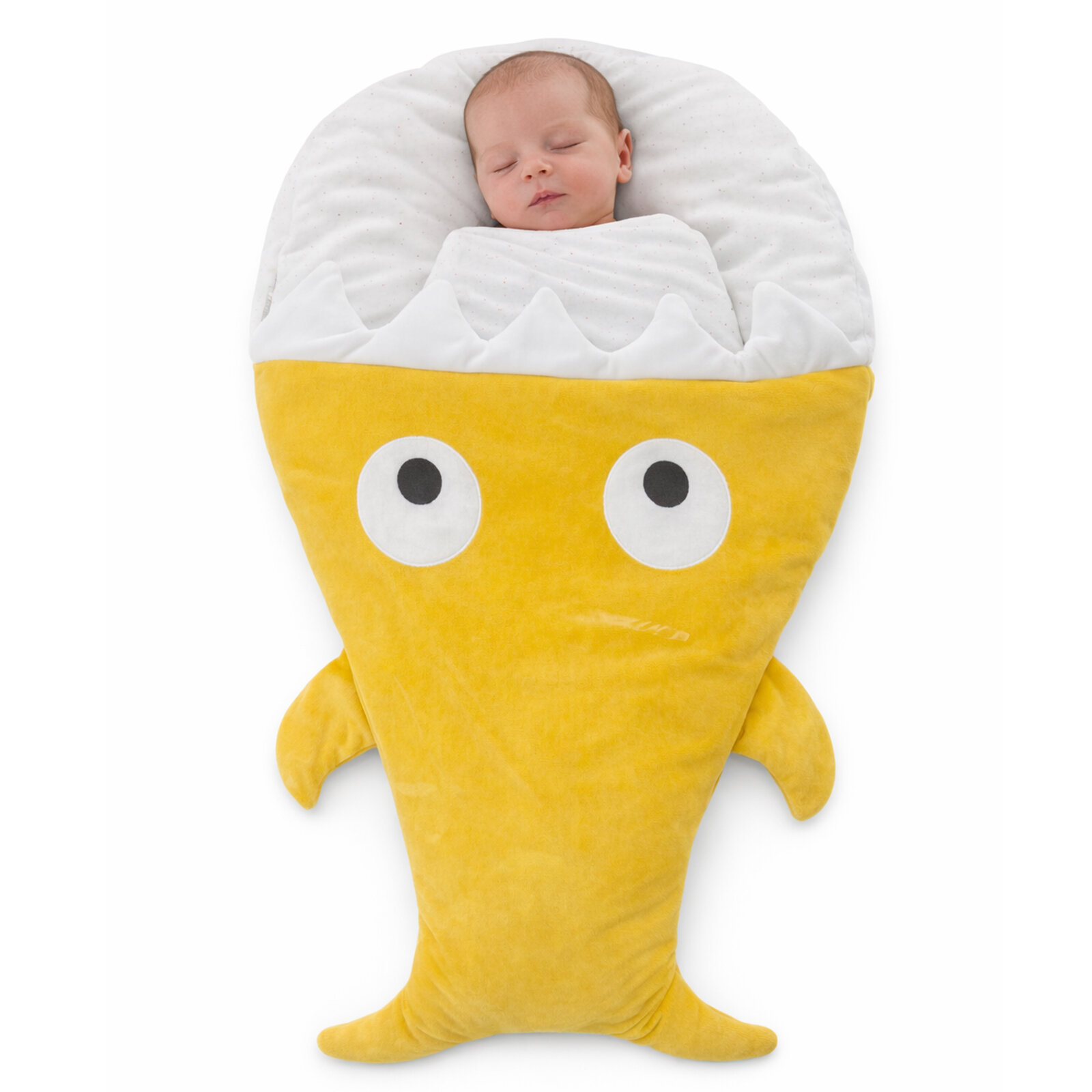 Bebek Köpekbalığı Kundak – Sarı (55x80 cm)