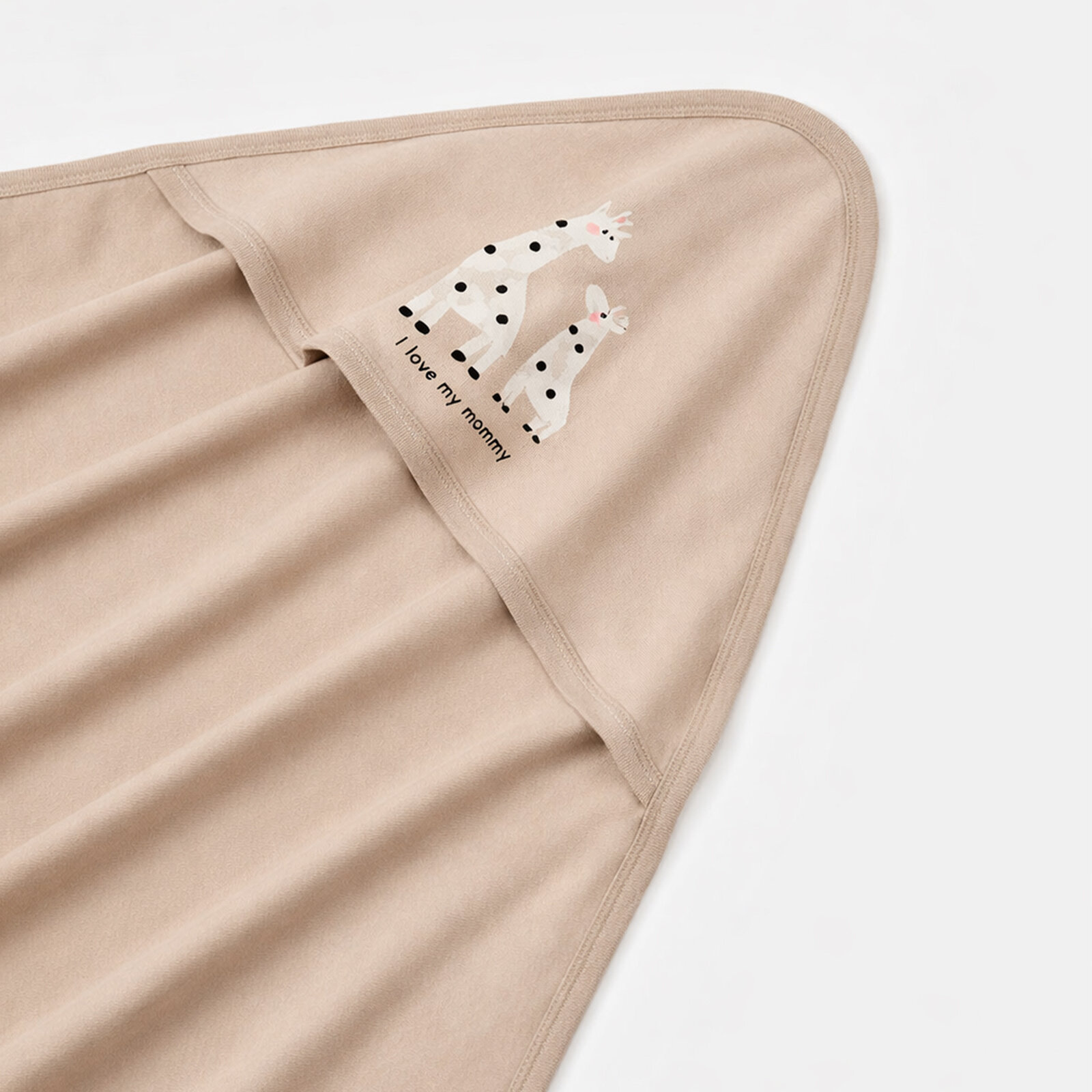 Cosy Kahve Kapüşonlu Yenidoğan Bebek Battaniyesi – Yumuşak Dokulu, Günlük Kullanıma Uygun