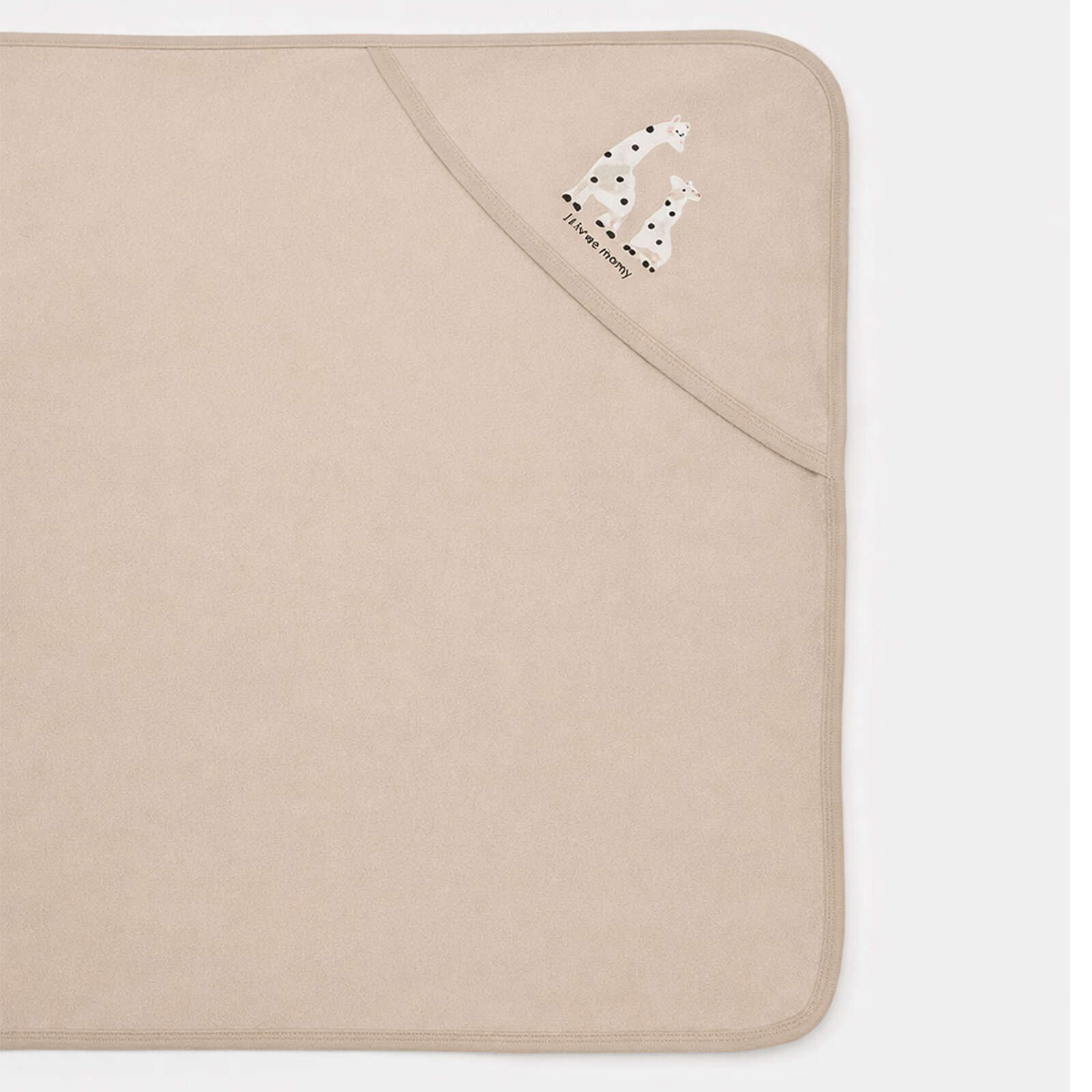 Cosy Kahve Kapüşonlu Yenidoğan Bebek Battaniyesi – Yumuşak Dokulu, Günlük Kullanıma Uygun