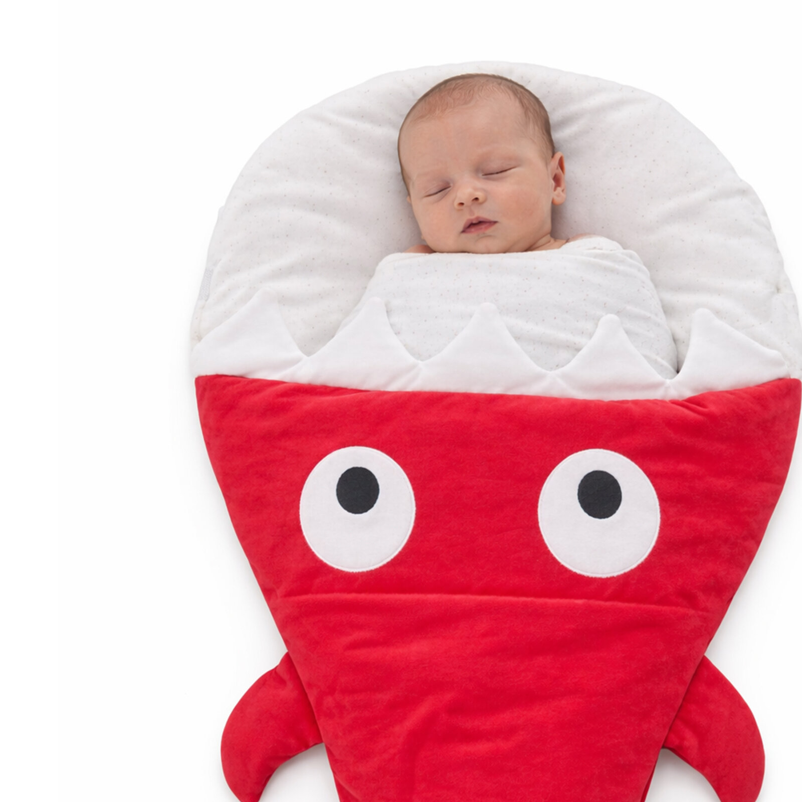 Bebek Köpekbalığı Kundak – Kırmızı (55x80 cm) 