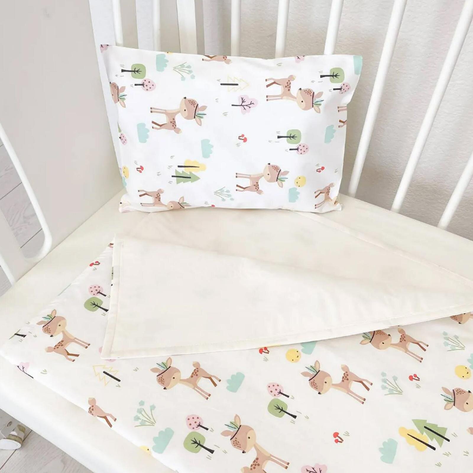 Ceylanlı 60x120 - 80x130 - 70x140 cm Uyumlu Bebek Nevresim Takımı