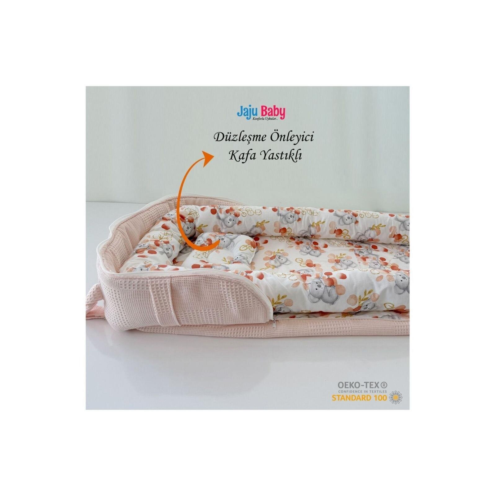 Taşınabilir Anne Yanı Çantalı Babynest Sevimli Hayvan Anne Yanı Baby Nest