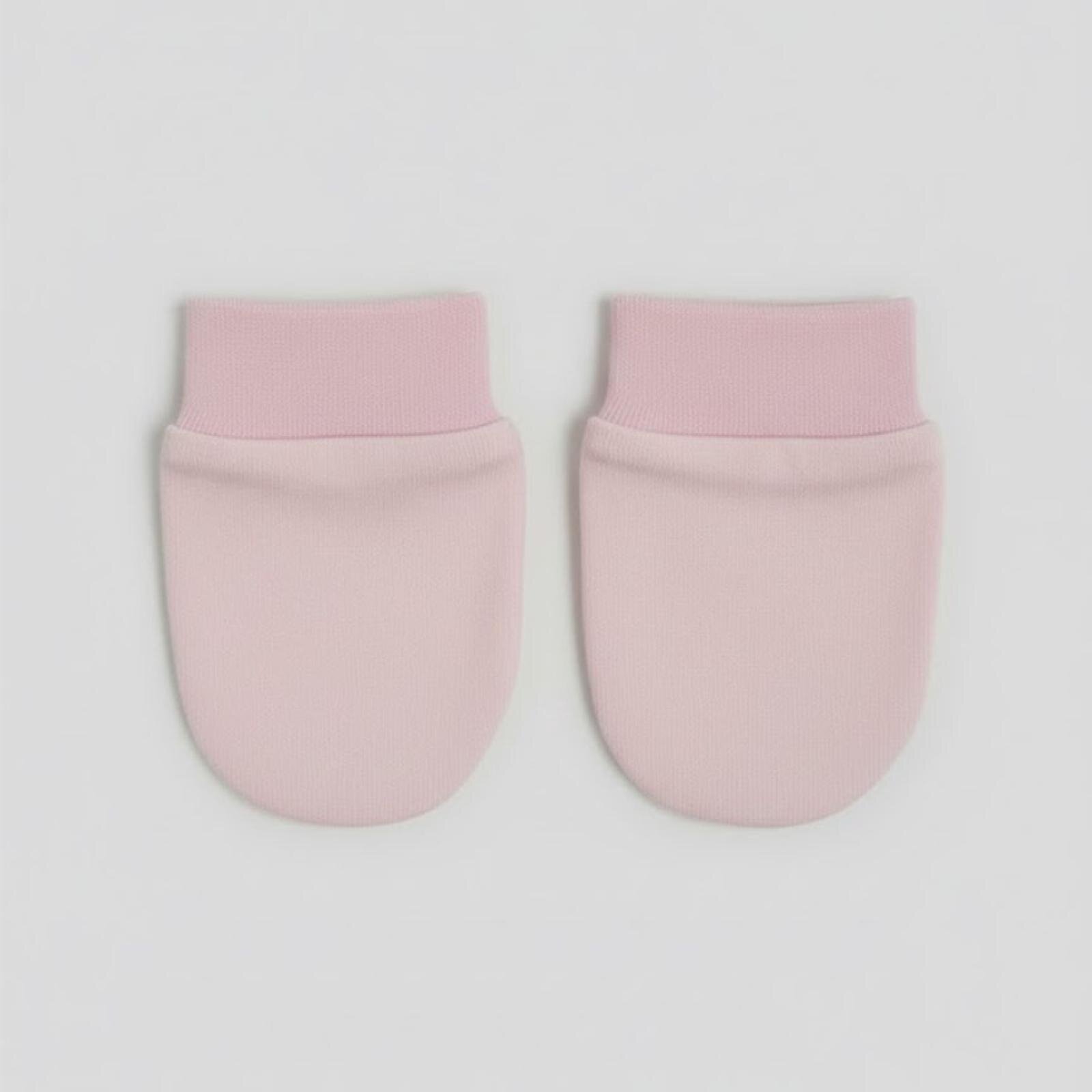 %100 Pamuklu 2'li Eldiven Seti - Pembe / Kalpli %100 Pamuklu 2'li Eldiven Seti - Pembe / Kalpli