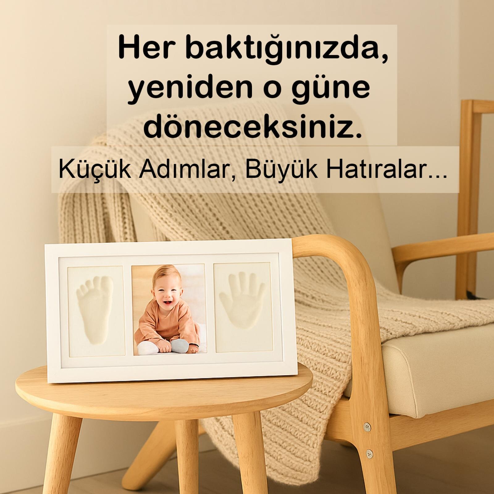Bebek El Ayak İzi Seti – Kişiselleştirilebilir Kil Anı Çerçevesi | Yenidoğan Bebek Hediye ve Hatıra Bebek El Ayak İzi Seti – Kişiselleştirilebilir Kil Anı Çerçevesi | Yenidoğan Bebek Hediye ve Hatıra