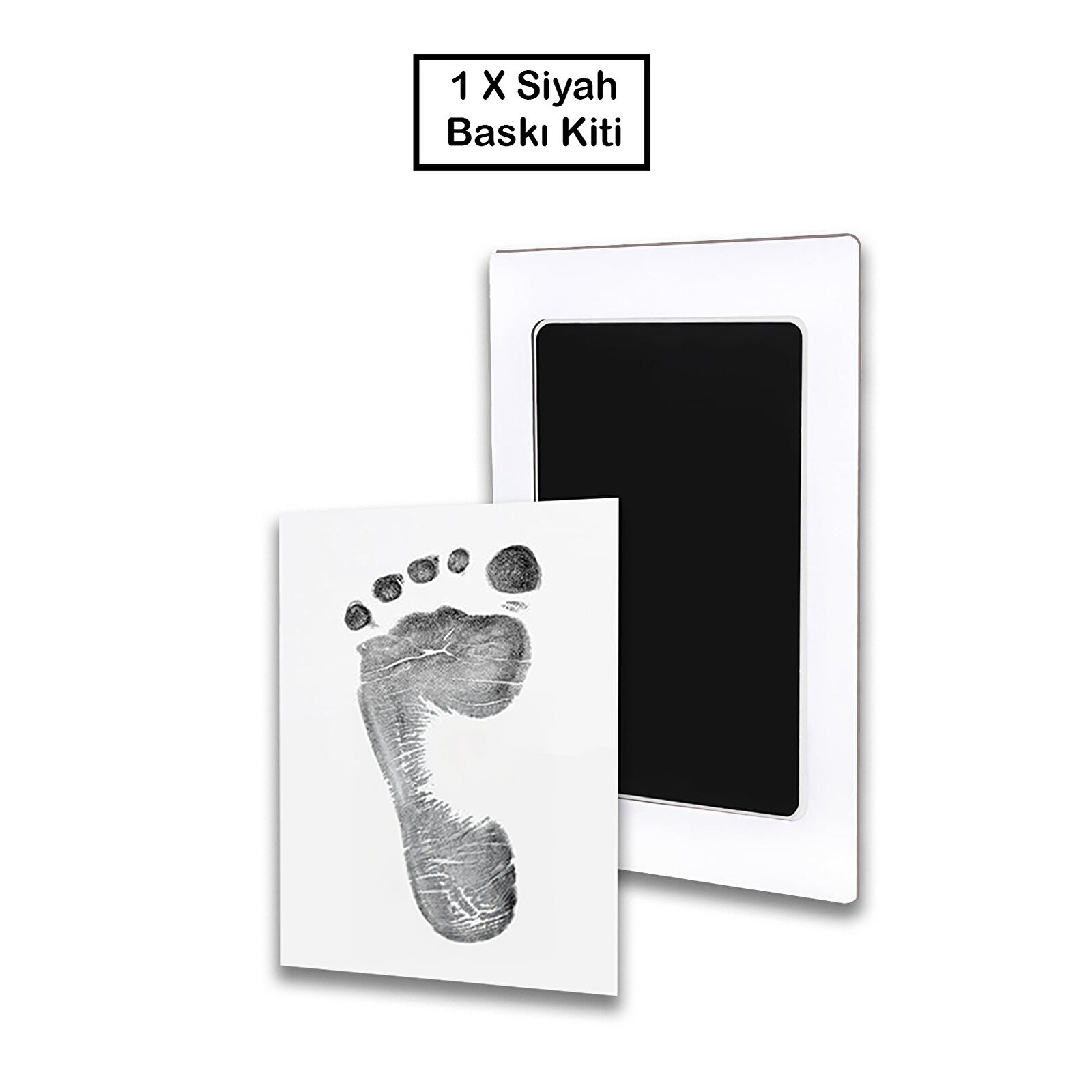 Temassız Mürekkep Baskı Kiti - Bebek El/Ayak İzi Seti