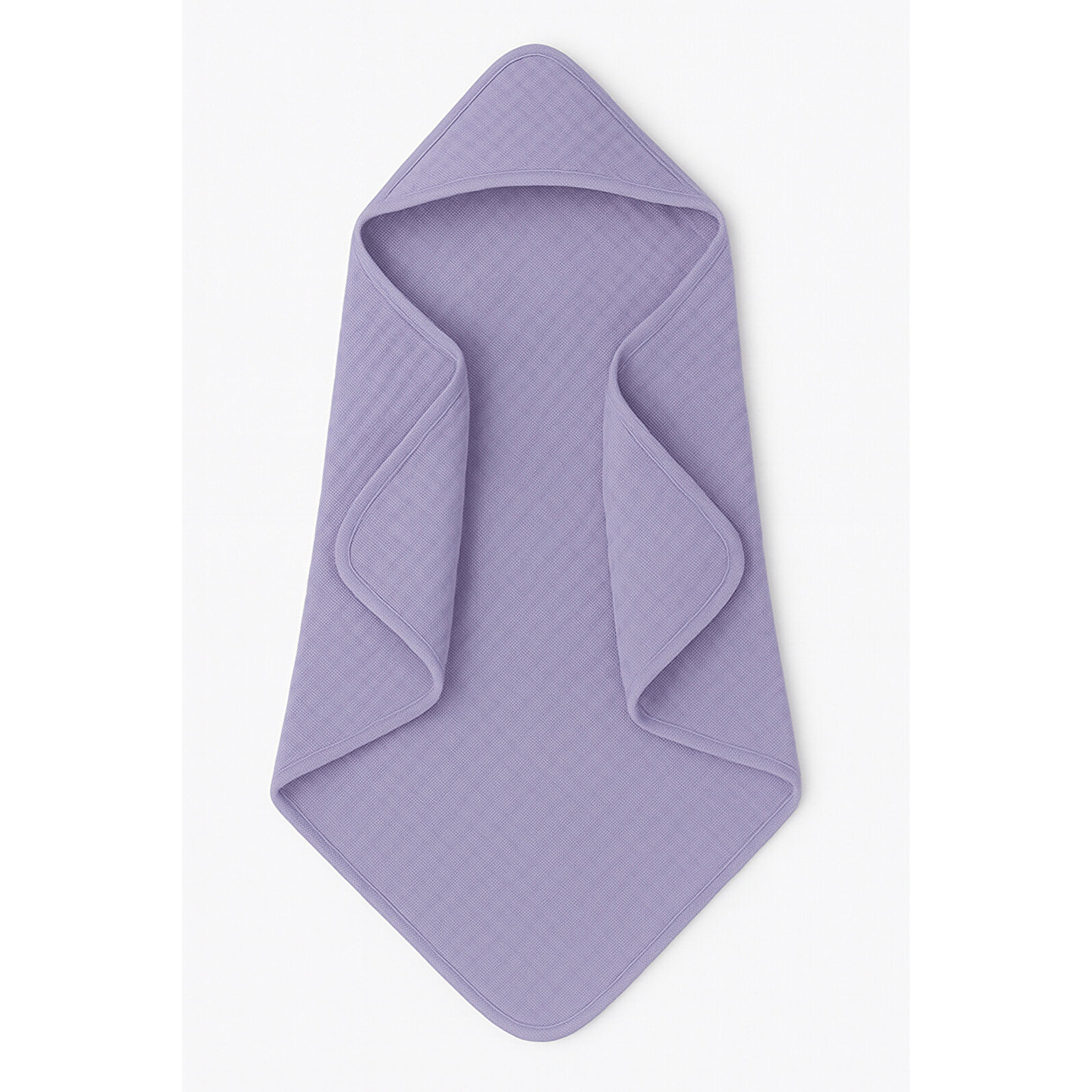 Yenidoğan Bebek Müslin Banyo Havlusu Kapüşonlu, 4 Katlı, Kalın, Yumuşak ve Emici %100 Pamuk, 70X70cm