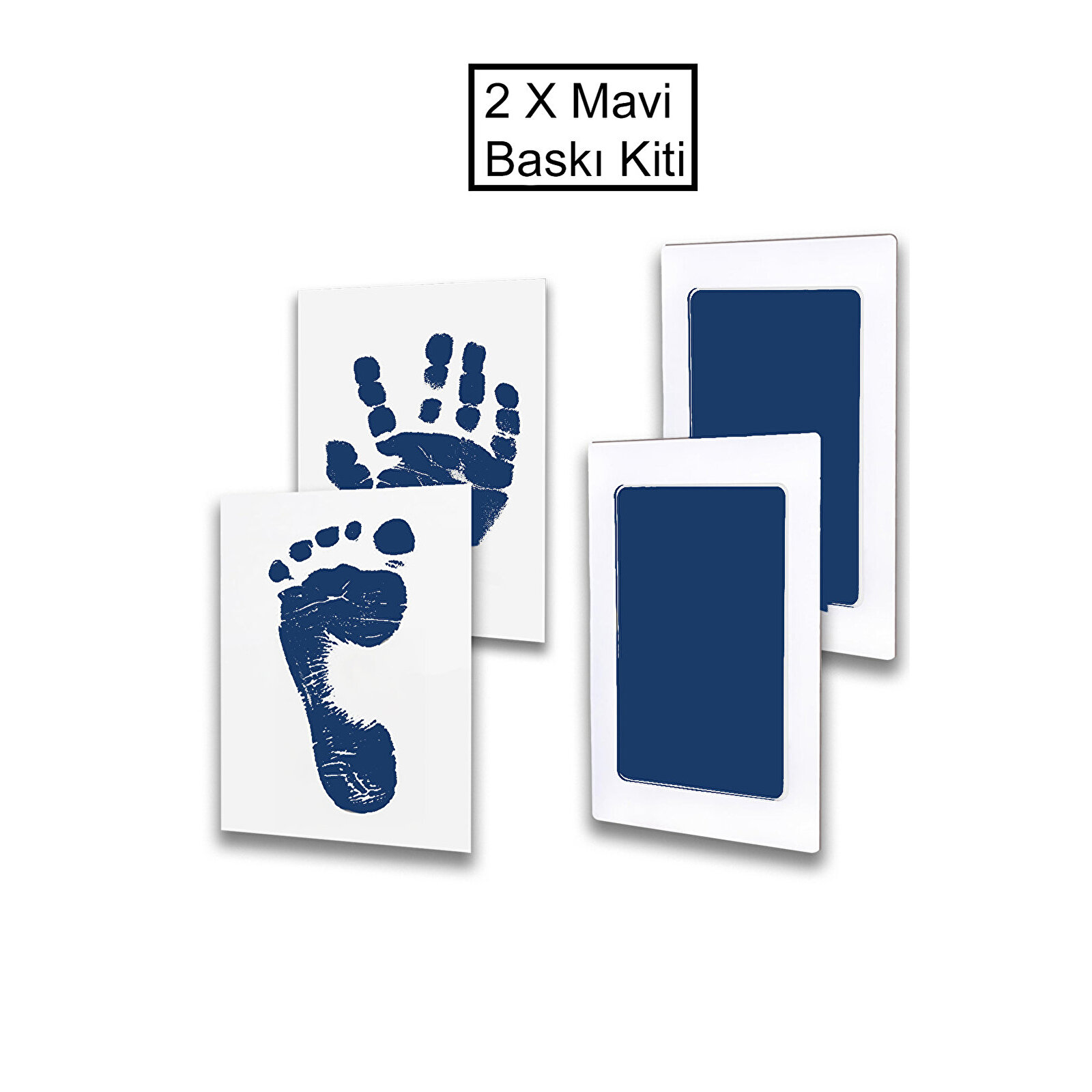 Temassız Bebek El-Ayak İzi Baskı Kiti