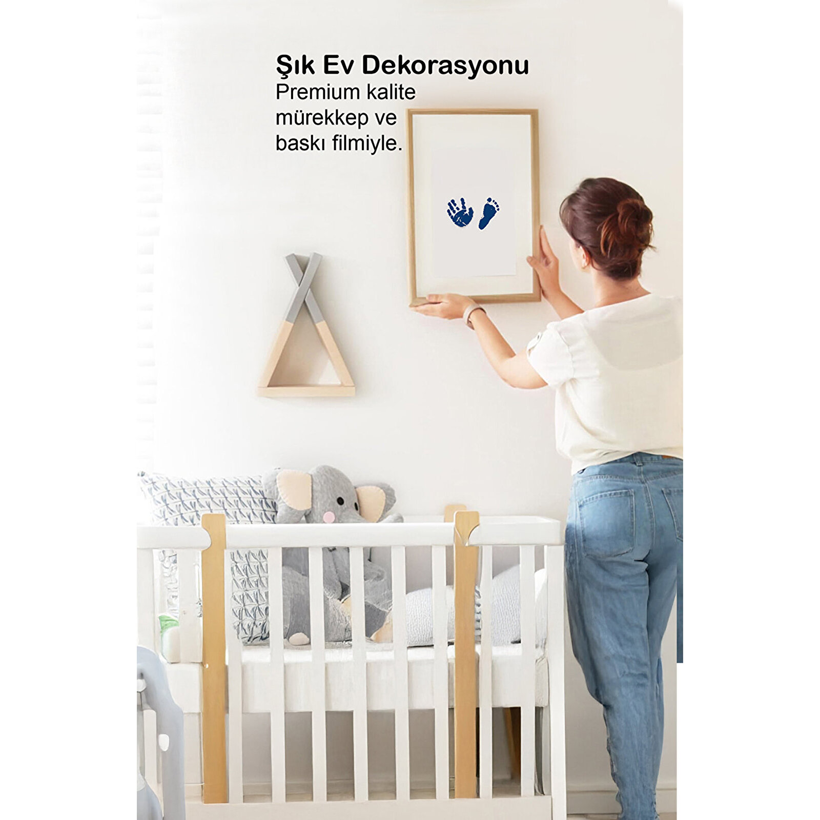 Temassız Bebek El-Ayak İzi Baskı Kiti