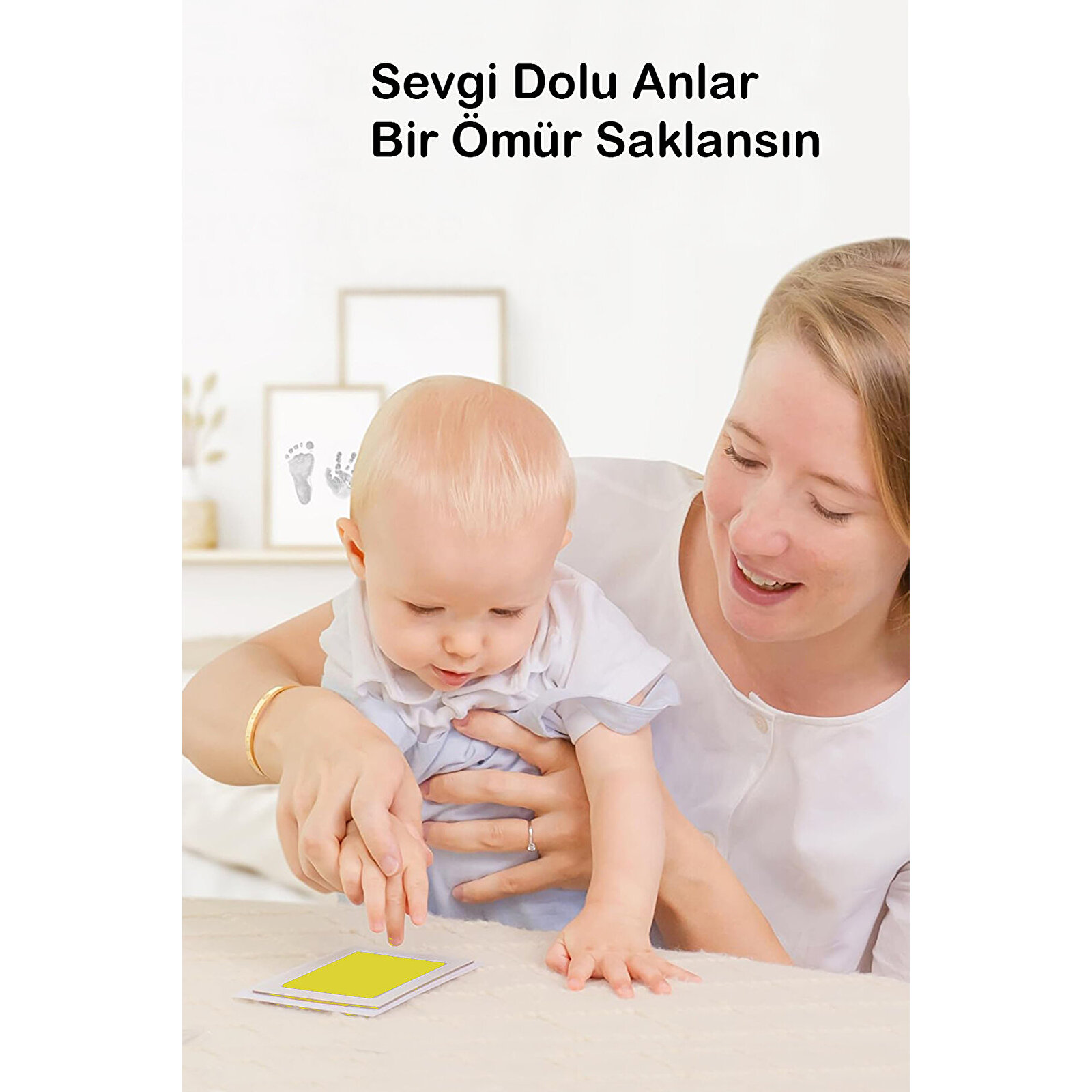 Temassız Bebek El-Ayak İzi Baskı Kiti