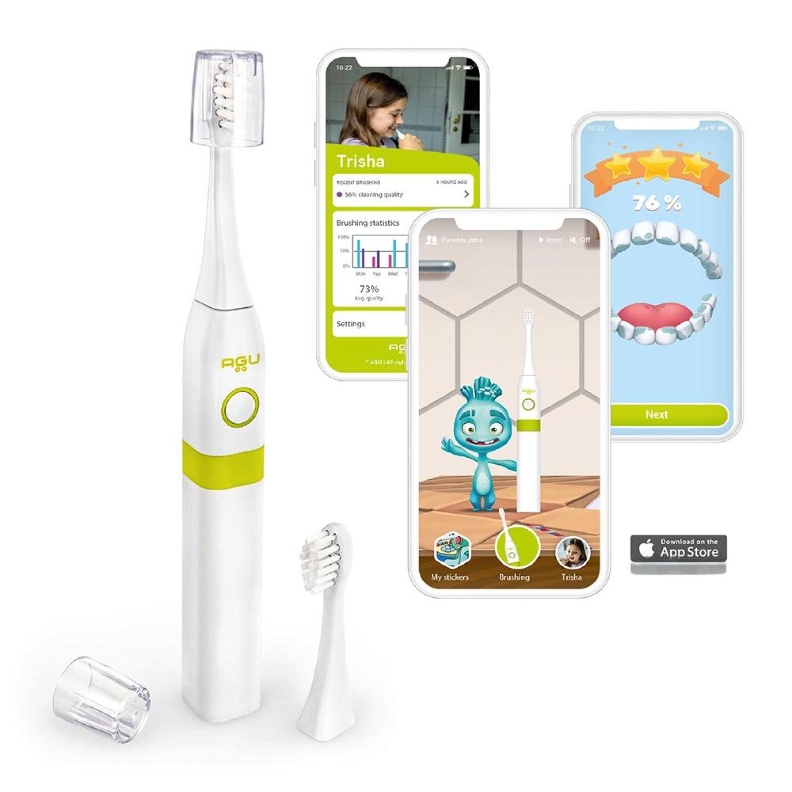 Akıllı Çocuk Diş Fırçası - AGU Brushy