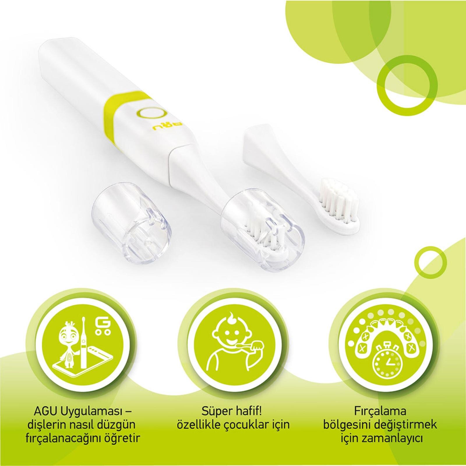 Akıllı Çocuk Diş Fırçası - AGU Brushy