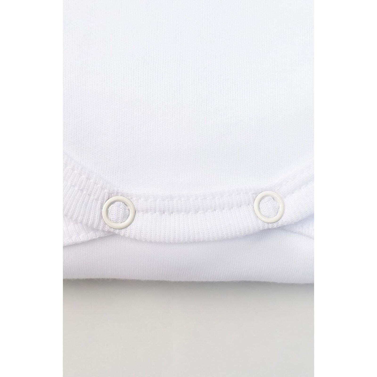 %100 Organik Pamuk 3lü Baskılı Kısa Kollu Bebek Body - Sevimli Fil