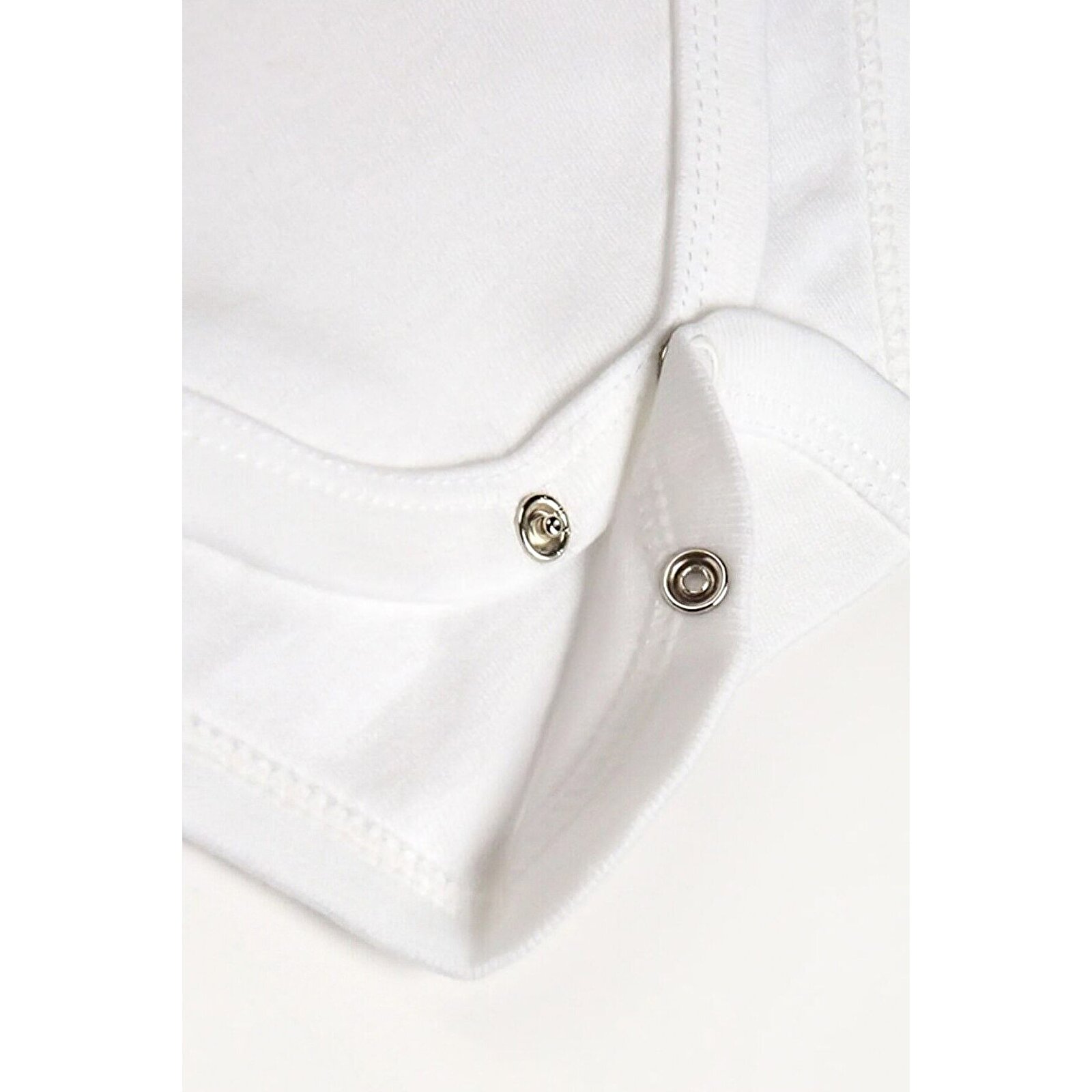 %100 Organik Pamuk 3lü Baskılı Kısa Kollu Bebek Body - Sevimli Fil