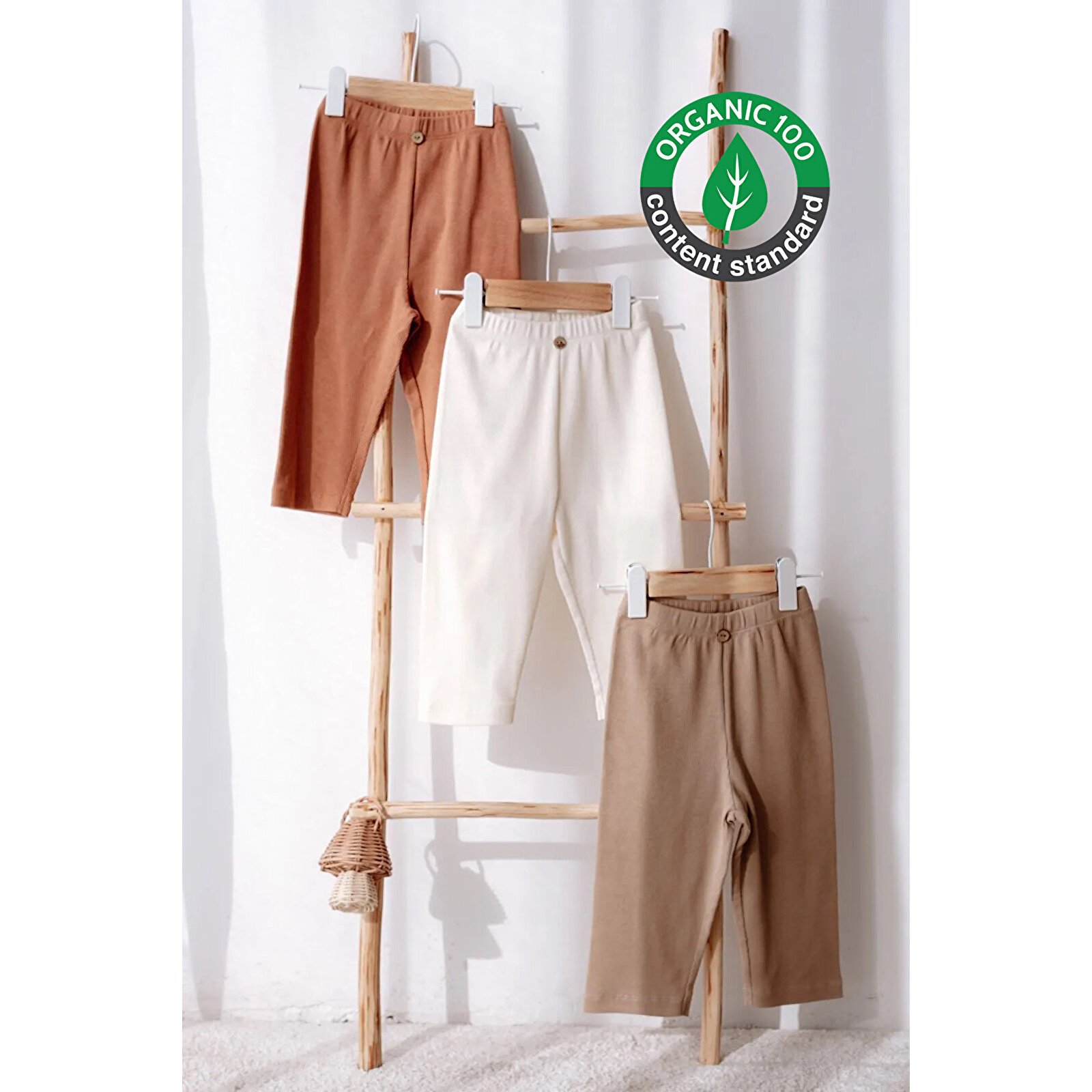 3lü Fitilli Pantolon 0-3 Yaş