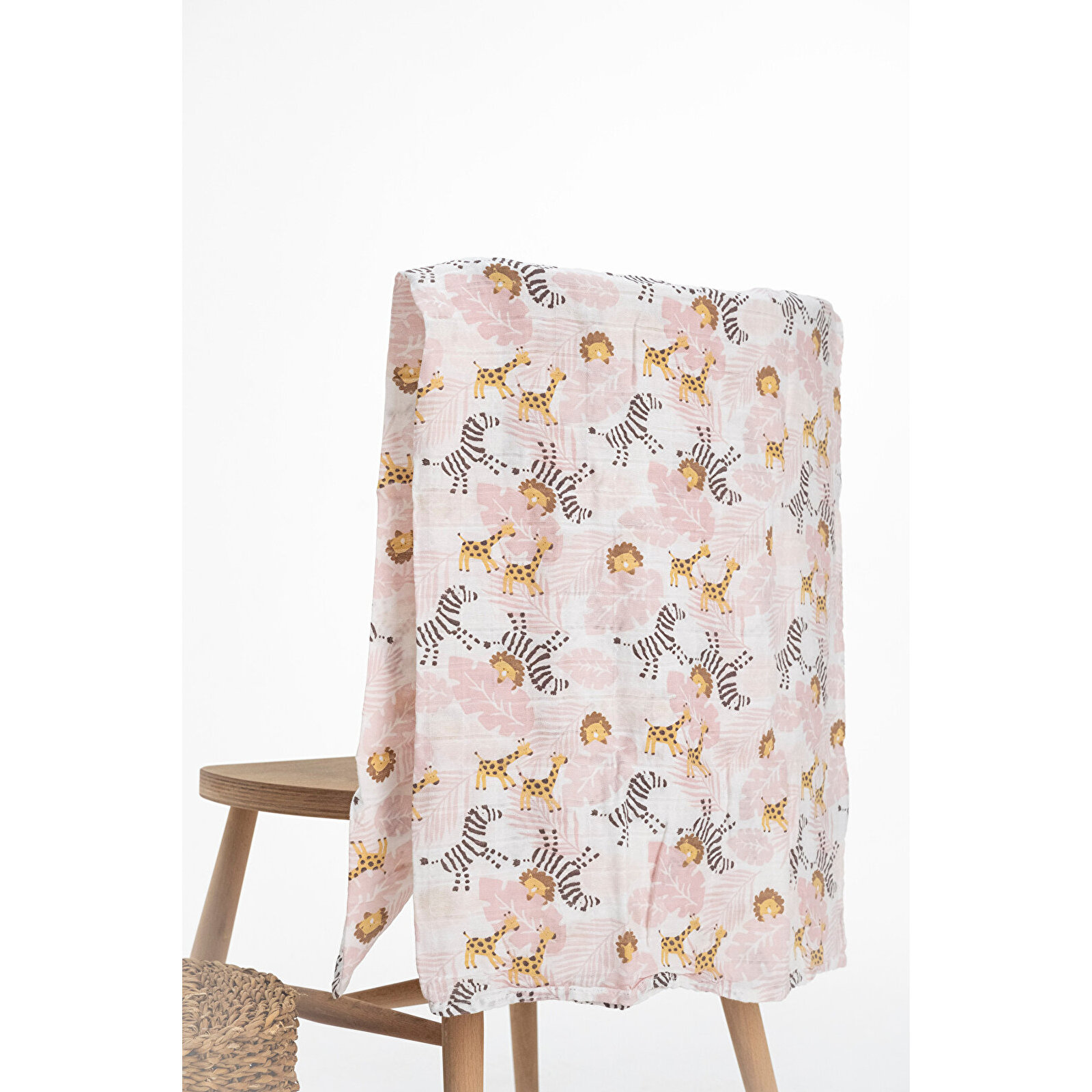 2'li Müslin Battaniye - Pembe 110x110 Cm 2'li Müslin Battaniye - Pembe 110x110 Cm